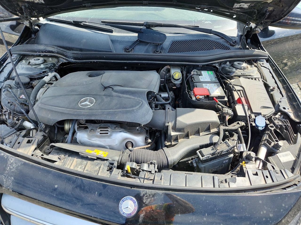 2015 Mercedes-benz Gla 250 Черный vin: WDCTG4EB0FJ117441