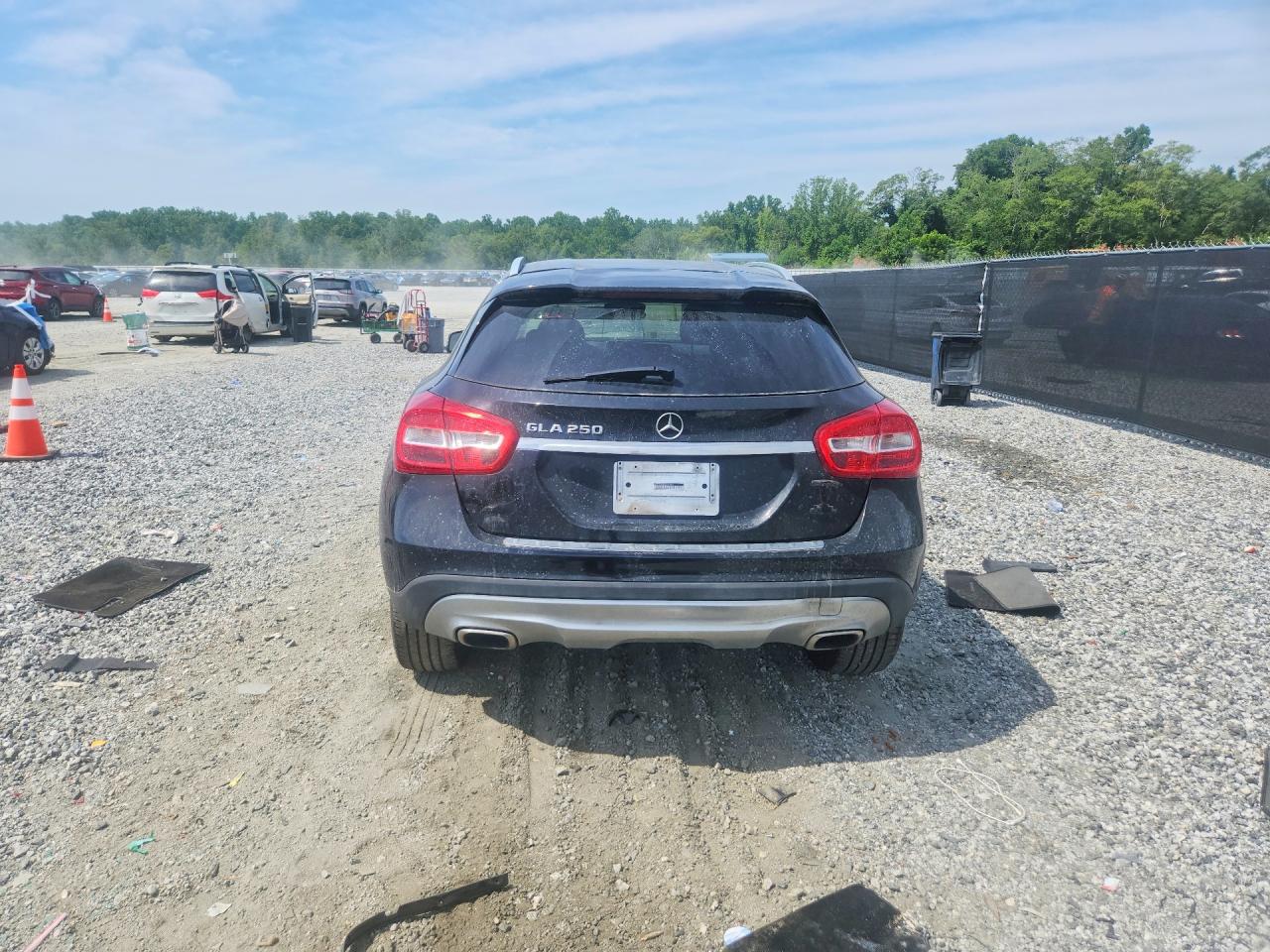 2015 Mercedes-benz Gla 250 Черный vin: WDCTG4EB0FJ117441