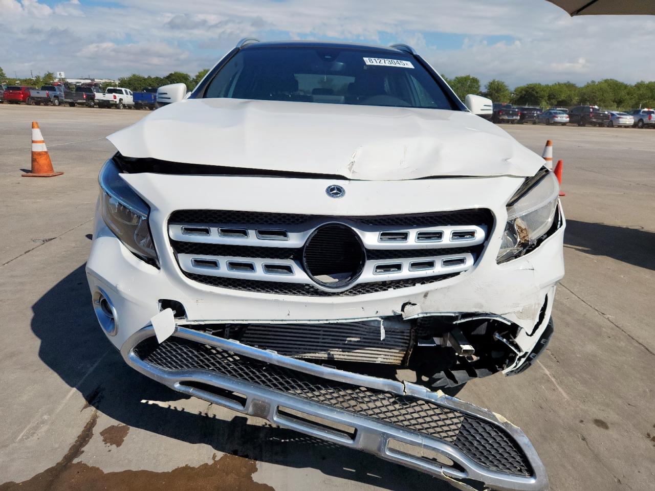 2018 Mercedes-benz Gla 250 White vin: WDCTG4EB0JJ477835