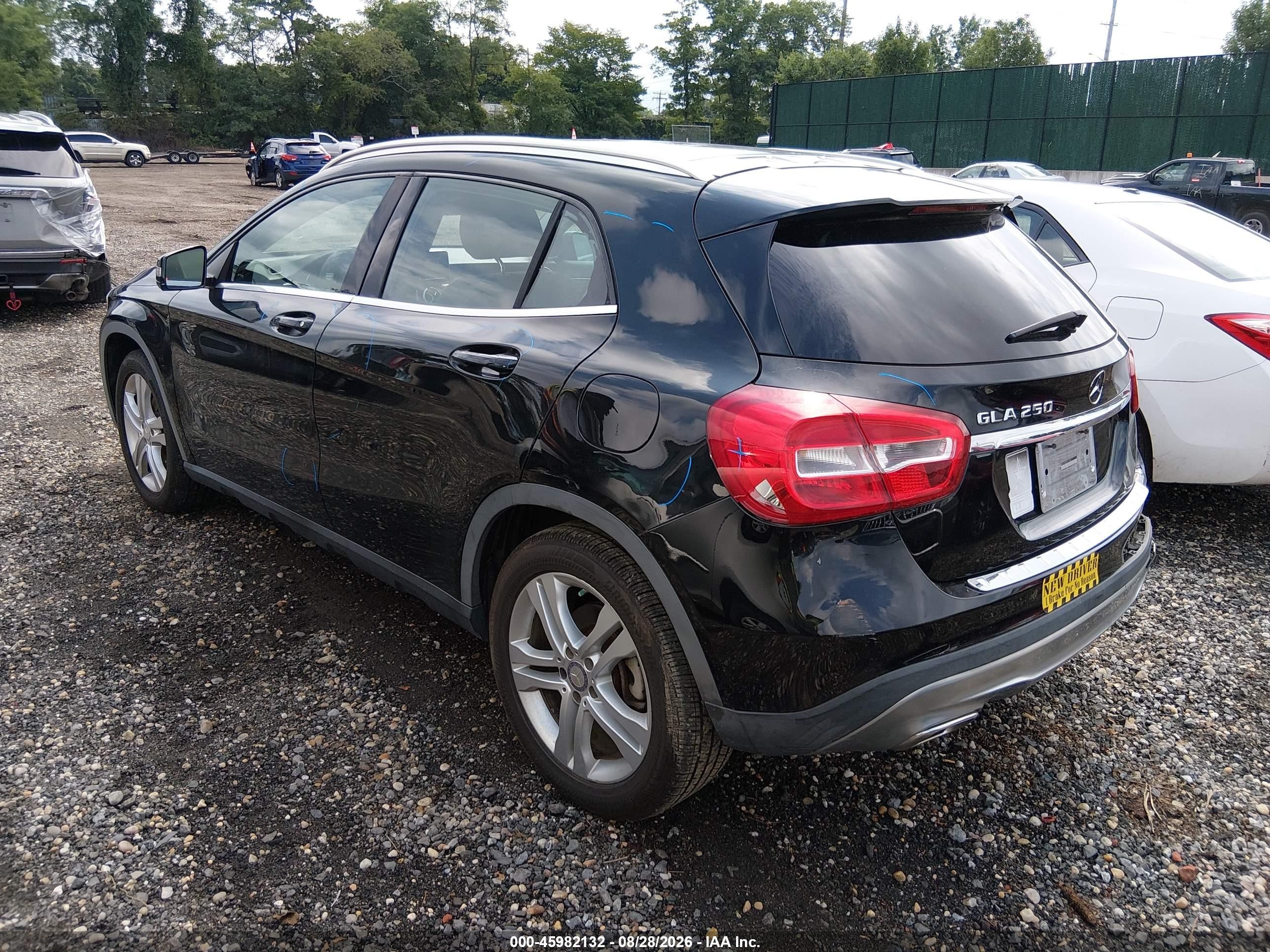 2015 Mercedes-benz Gla 250 Black vin: WDCTG4EB1FJ119635