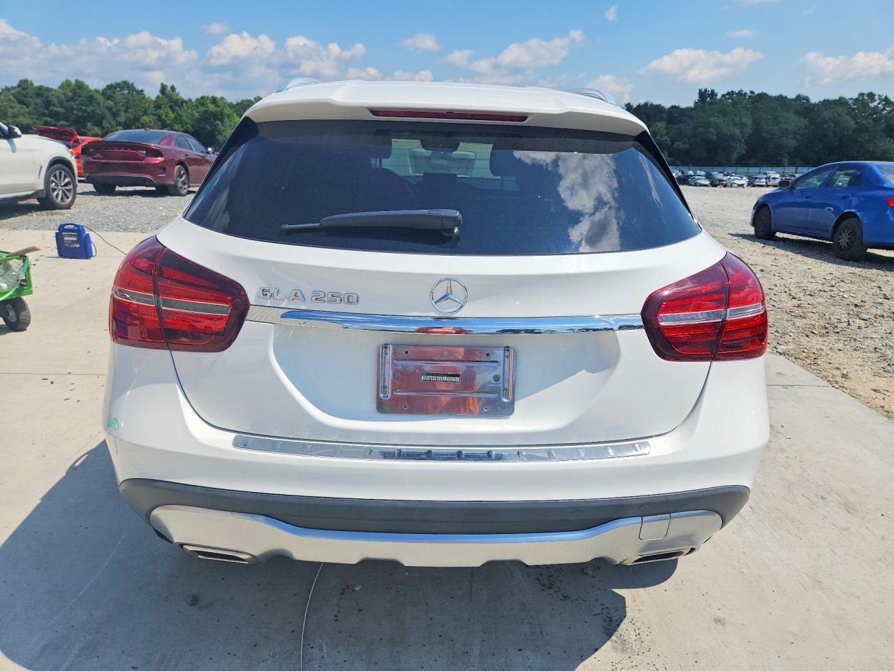 2020 Mercedes-benz Gla 250 White vin: WDCTG4EB2LU024236