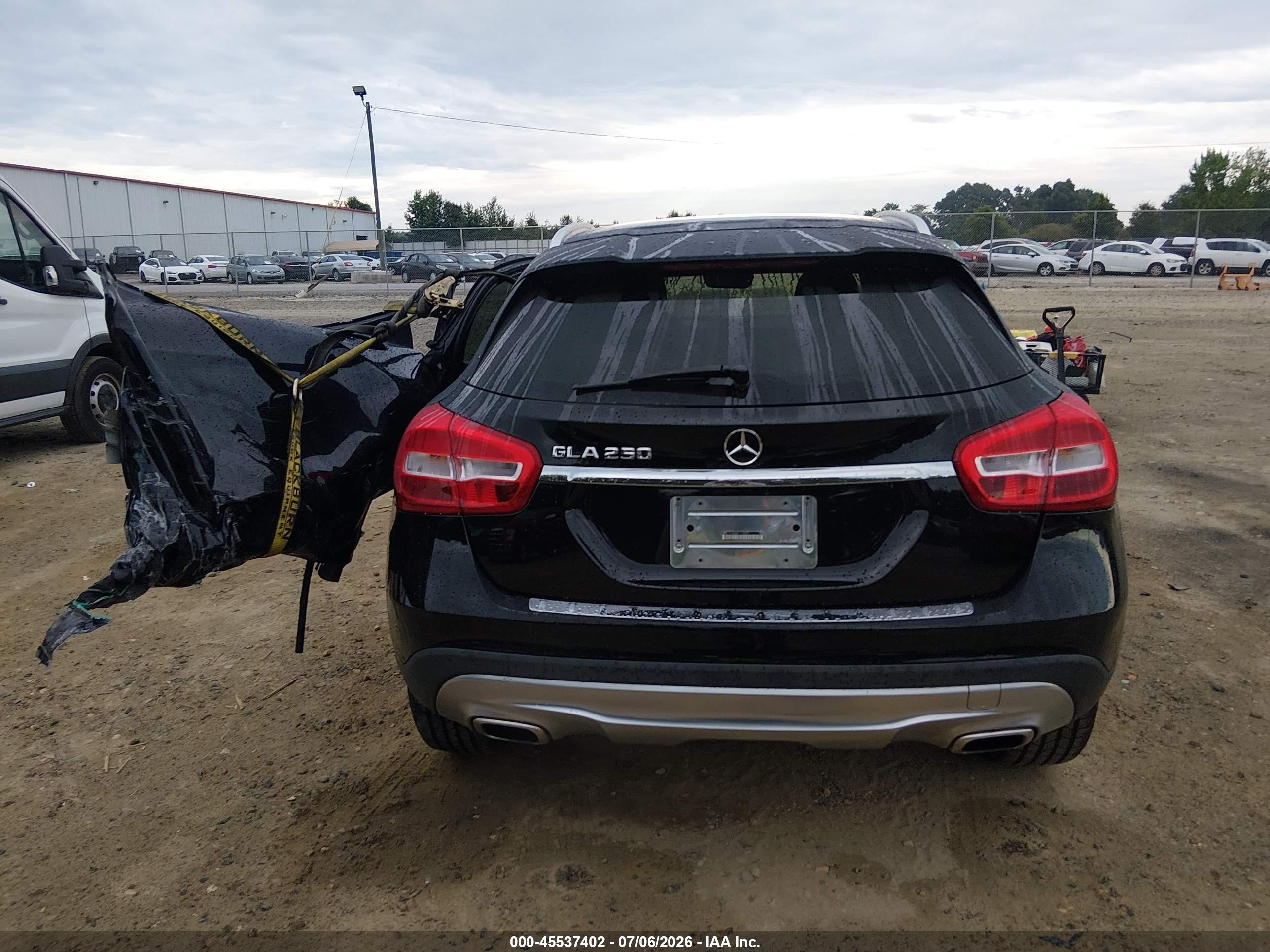 2015 Mercedes-benz Gla 250 Black vin: WDCTG4EB3FJ113027