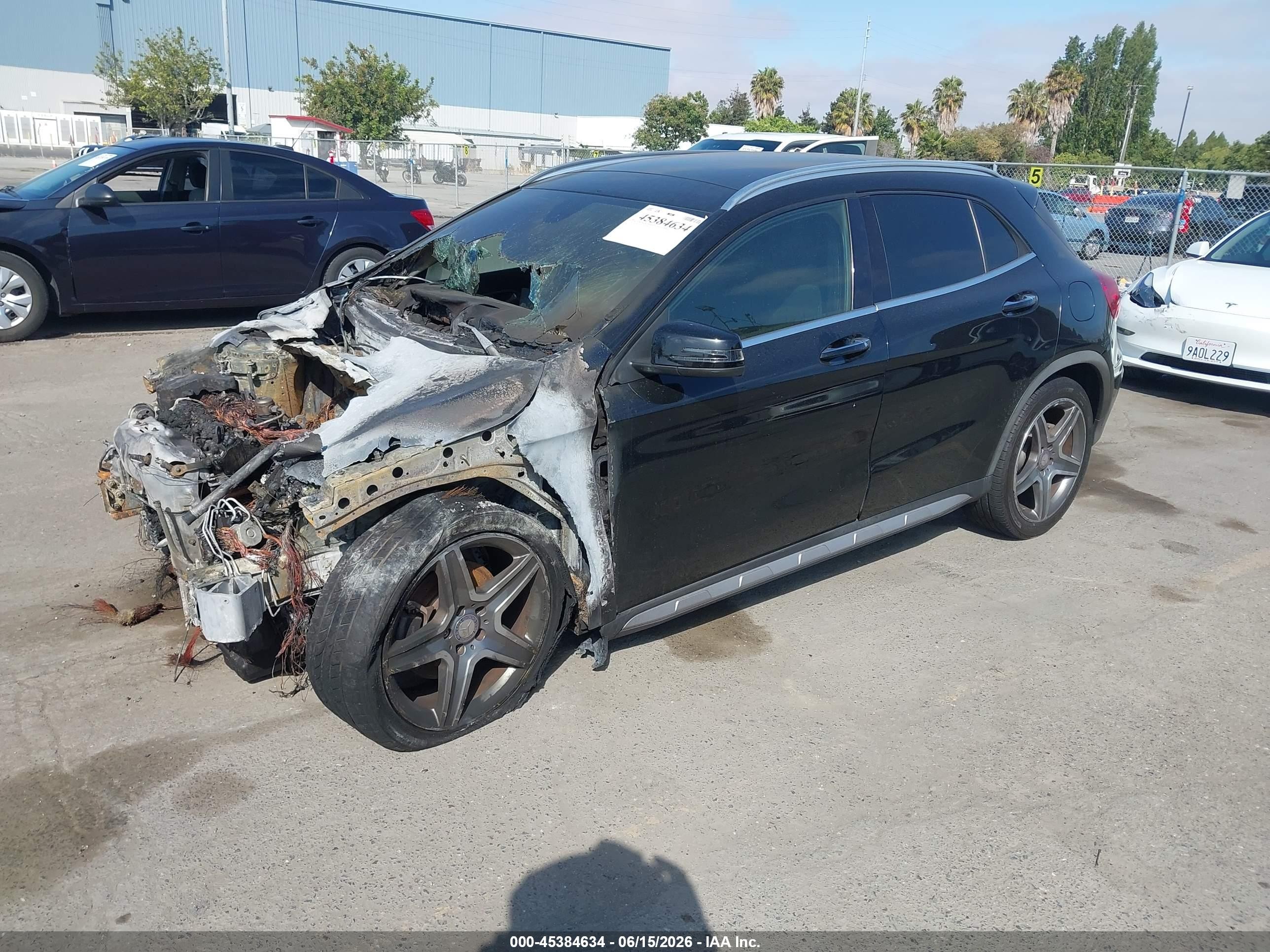 2015 Mercedes-benz Gla 250 Black vin: WDCTG4EB3FJ155472
