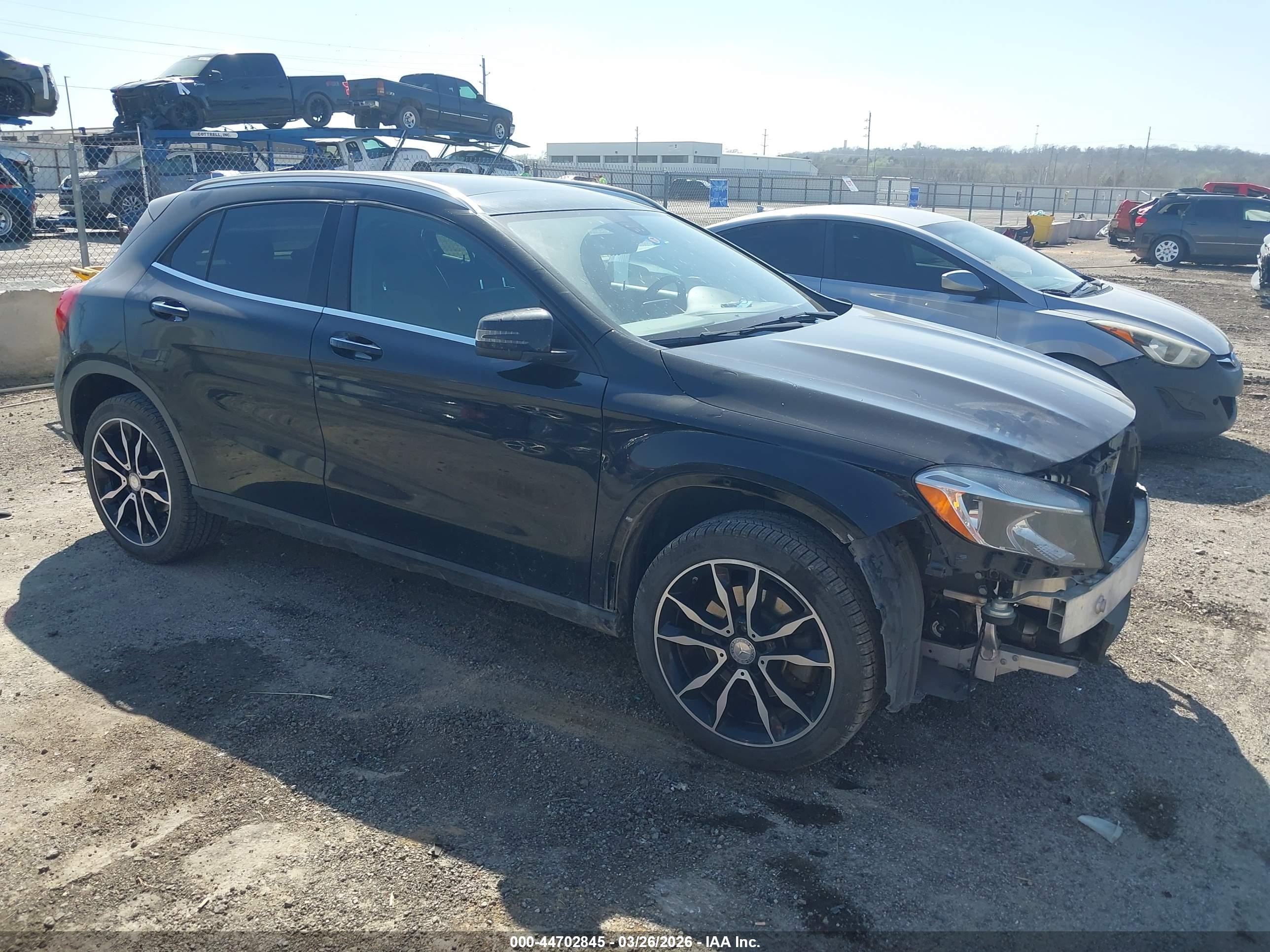 2015 Mercedes-benz Gla 250   Black vin: WDCTG4EB3FJ172238