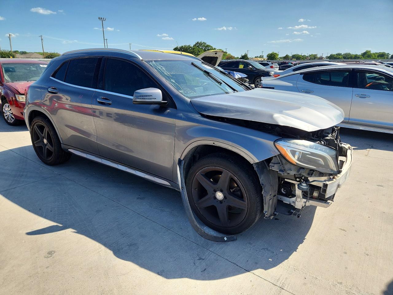 2015 Mercedes-benz Gla 250 Gray vin: WDCTG4EB4FJ102103