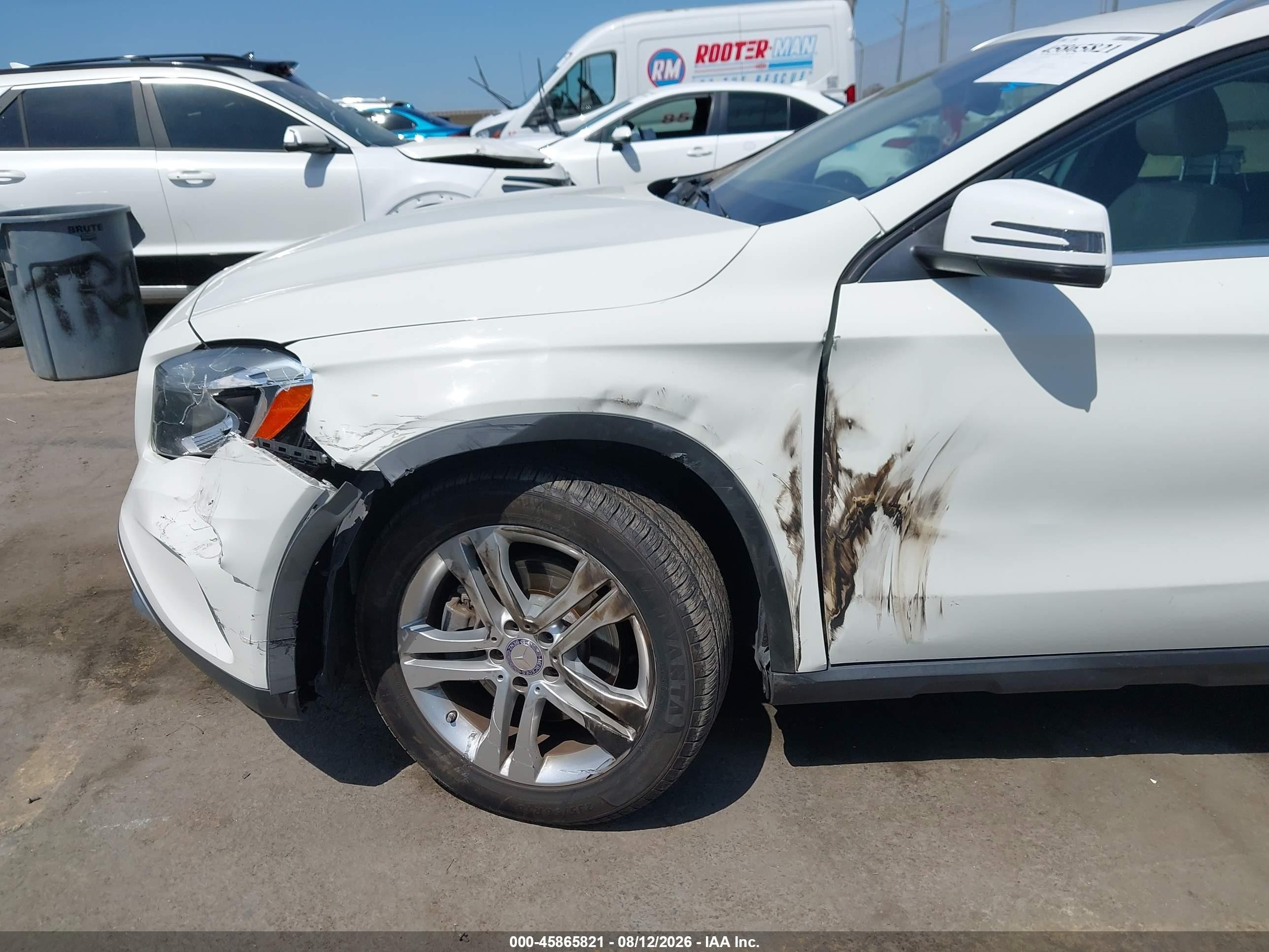 2015 Mercedes-benz Gla 250   White vin: WDCTG4EB4FJ123730