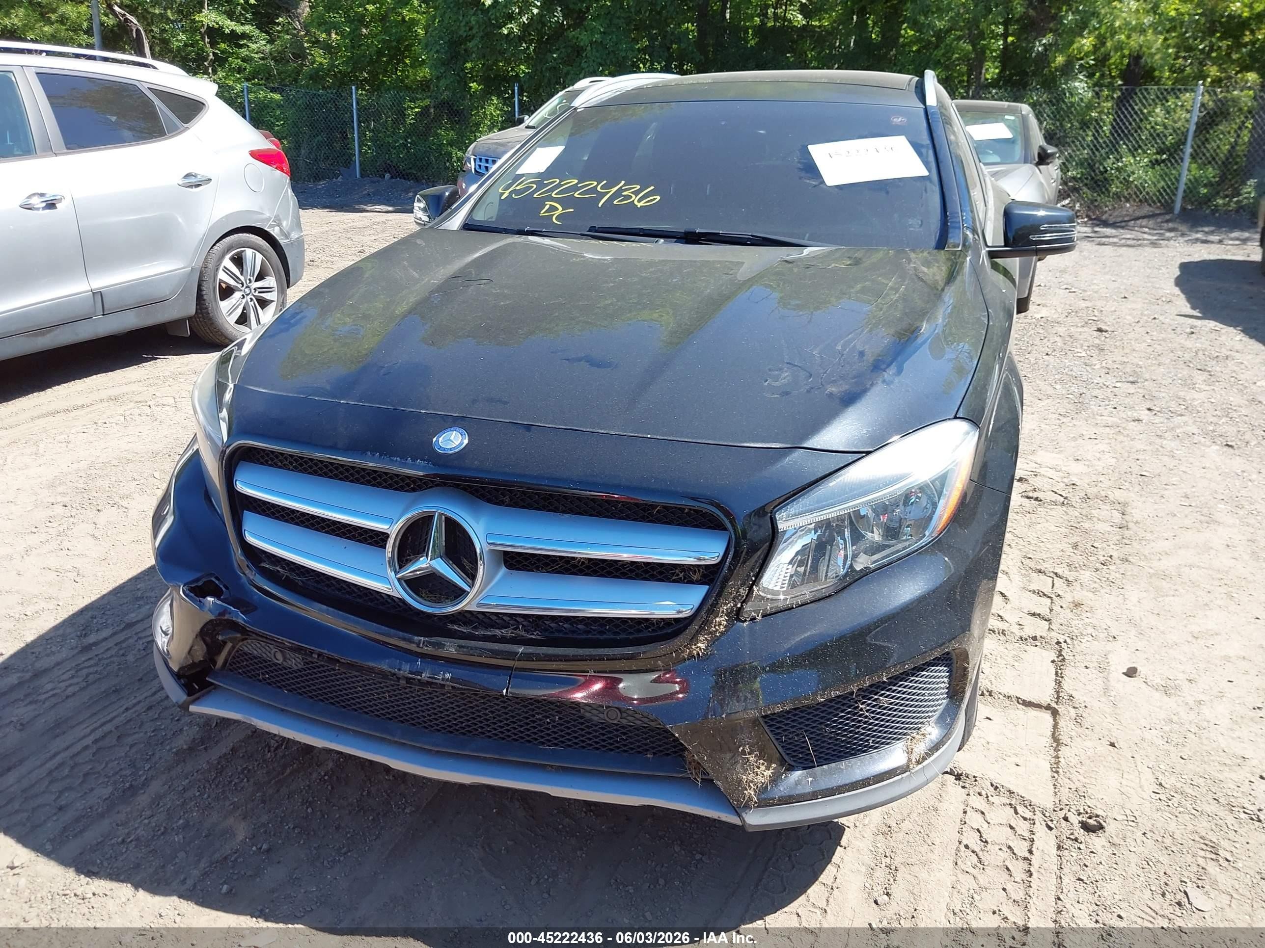 2015 Mercedes-benz Gla 250   Black vin: WDCTG4EB4FJ178453