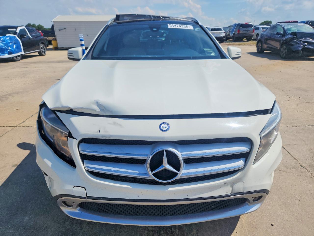 2016 Mercedes-benz Gla 250 White vin: WDCTG4EB4GJ214630