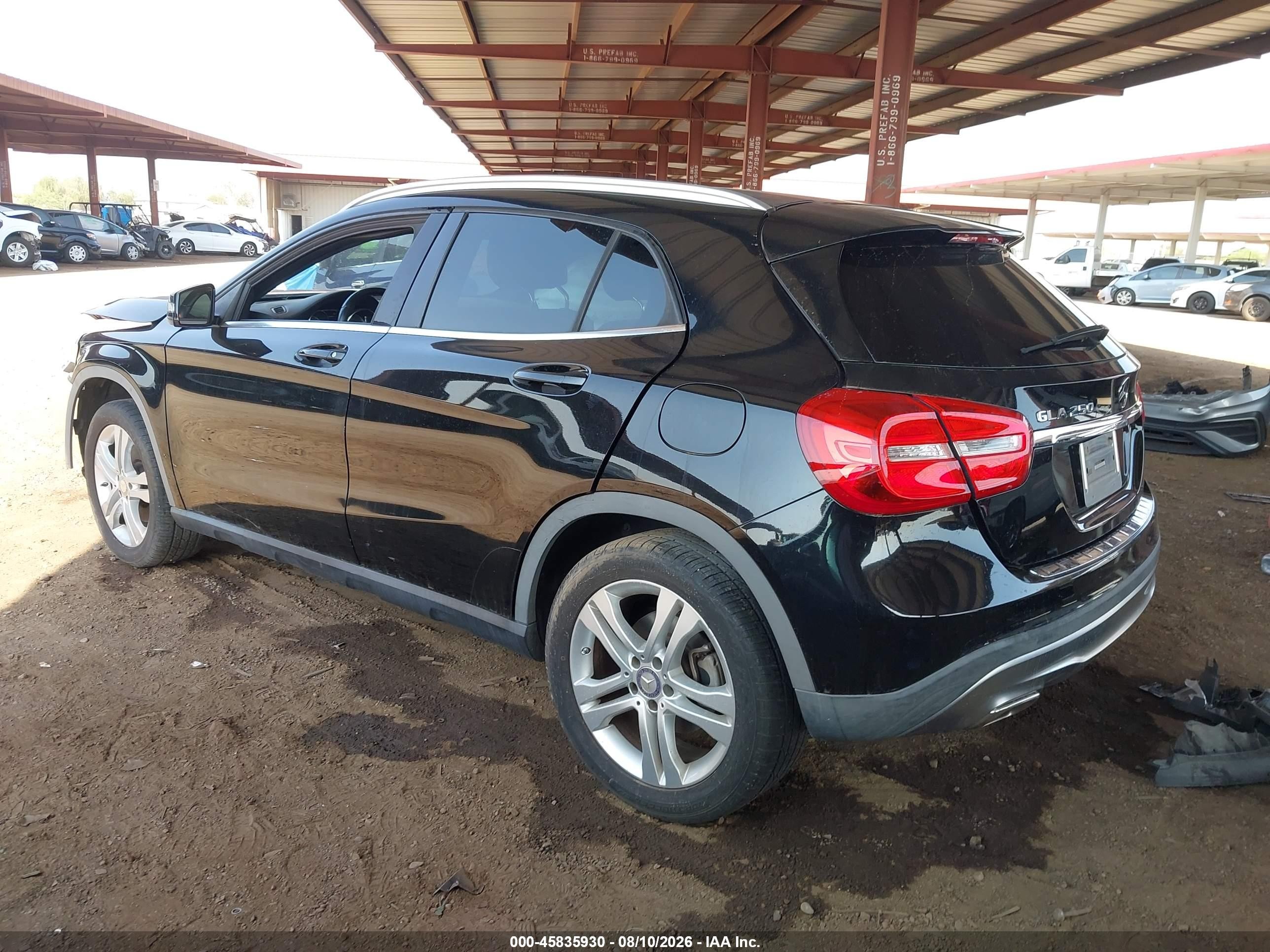 2017 Mercedes-benz Gla 250 Black vin: WDCTG4EB4HJ326488