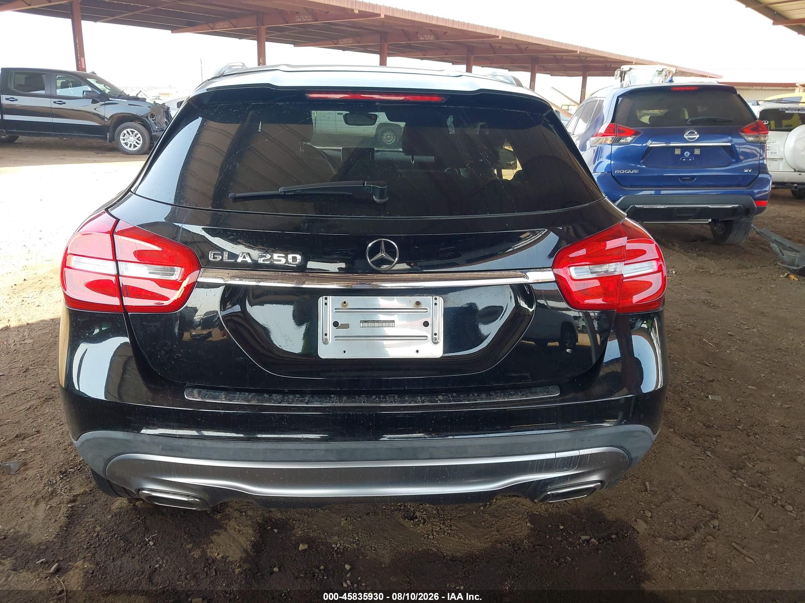 2017 Mercedes-benz Gla 250 Black vin: WDCTG4EB4HJ326488