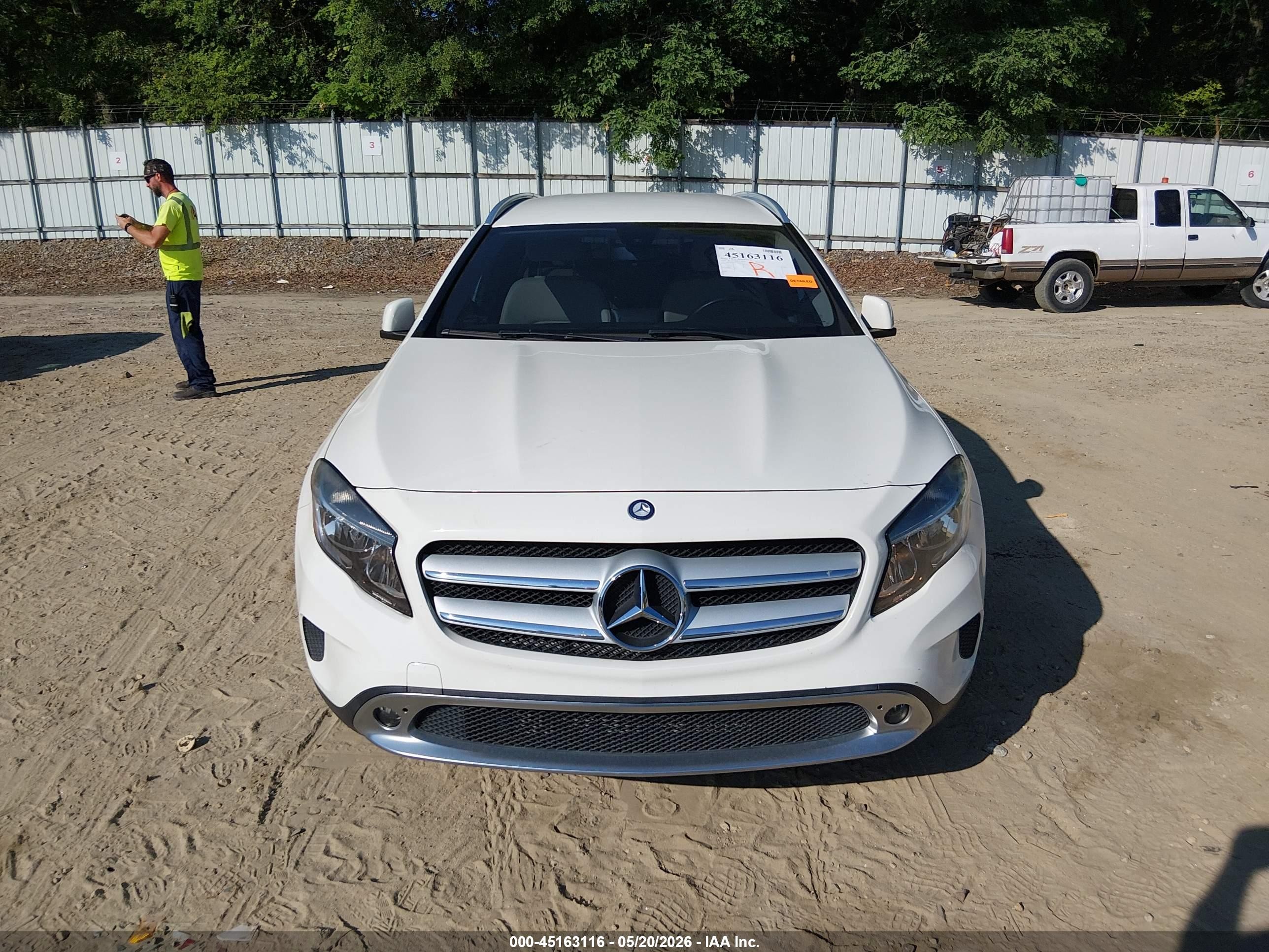 2015 Mercedes-benz Gla 250 White vin: WDCTG4EB5FJ162942