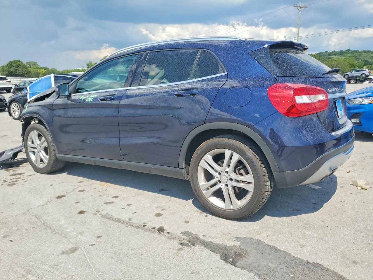 2018 Mercedes-benz Gla 250 Blue vin: WDCTG4EB6JJ369591