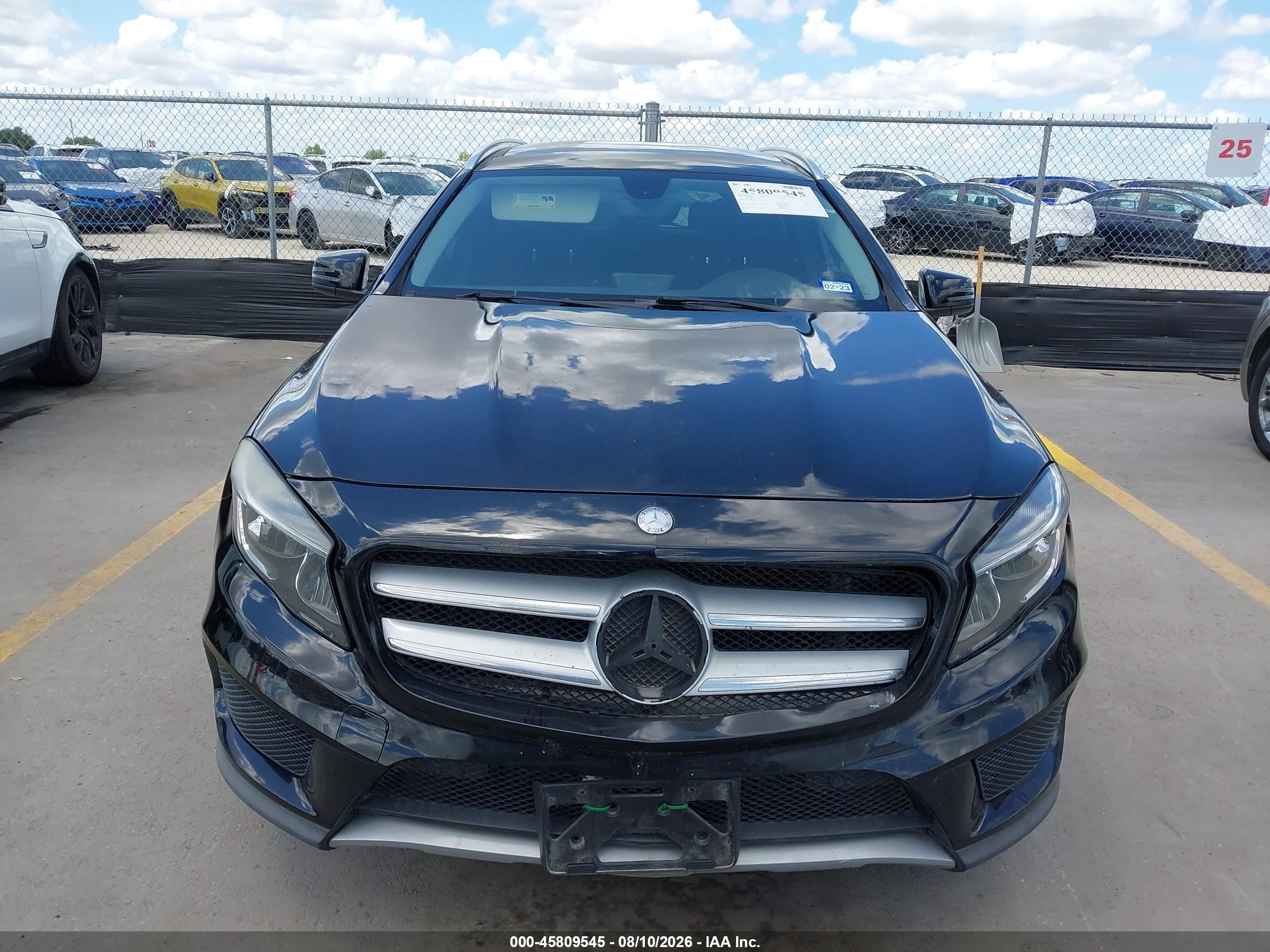 2015 Mercedes-benz Gla 250   Black vin: WDCTG4EB7FJ143843