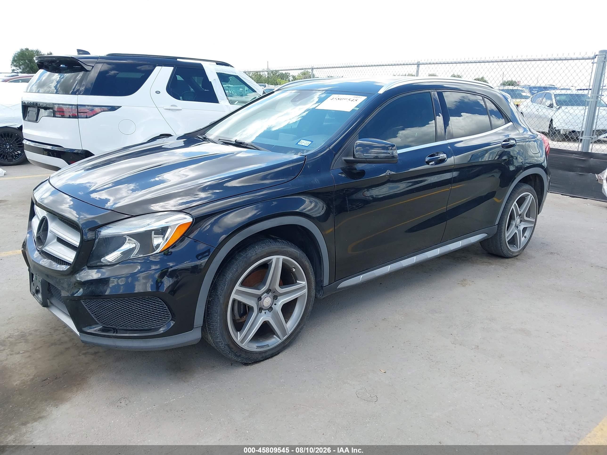 2015 Mercedes-benz Gla 250   Black vin: WDCTG4EB7FJ143843