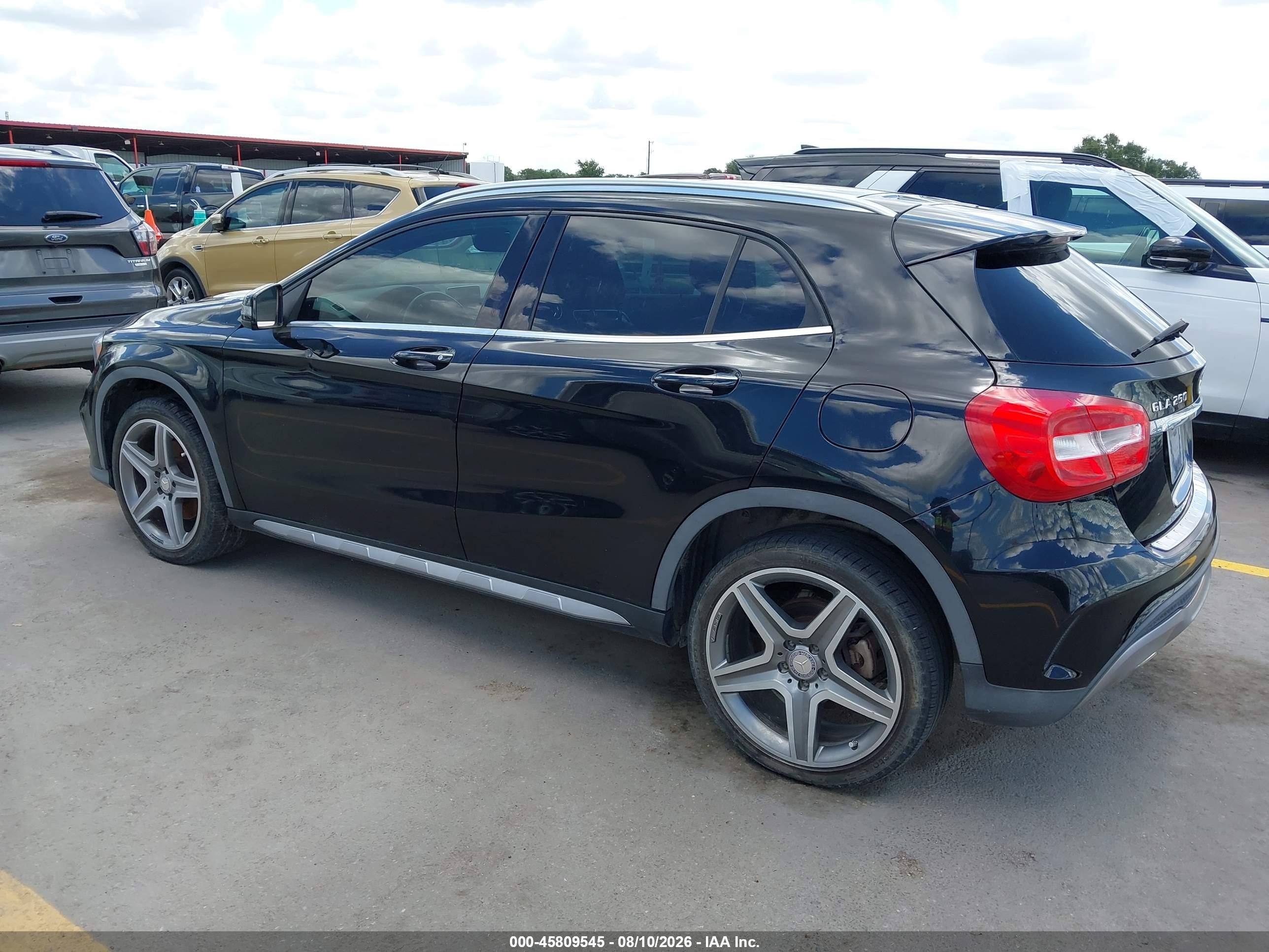 2015 Mercedes-benz Gla 250   Black vin: WDCTG4EB7FJ143843