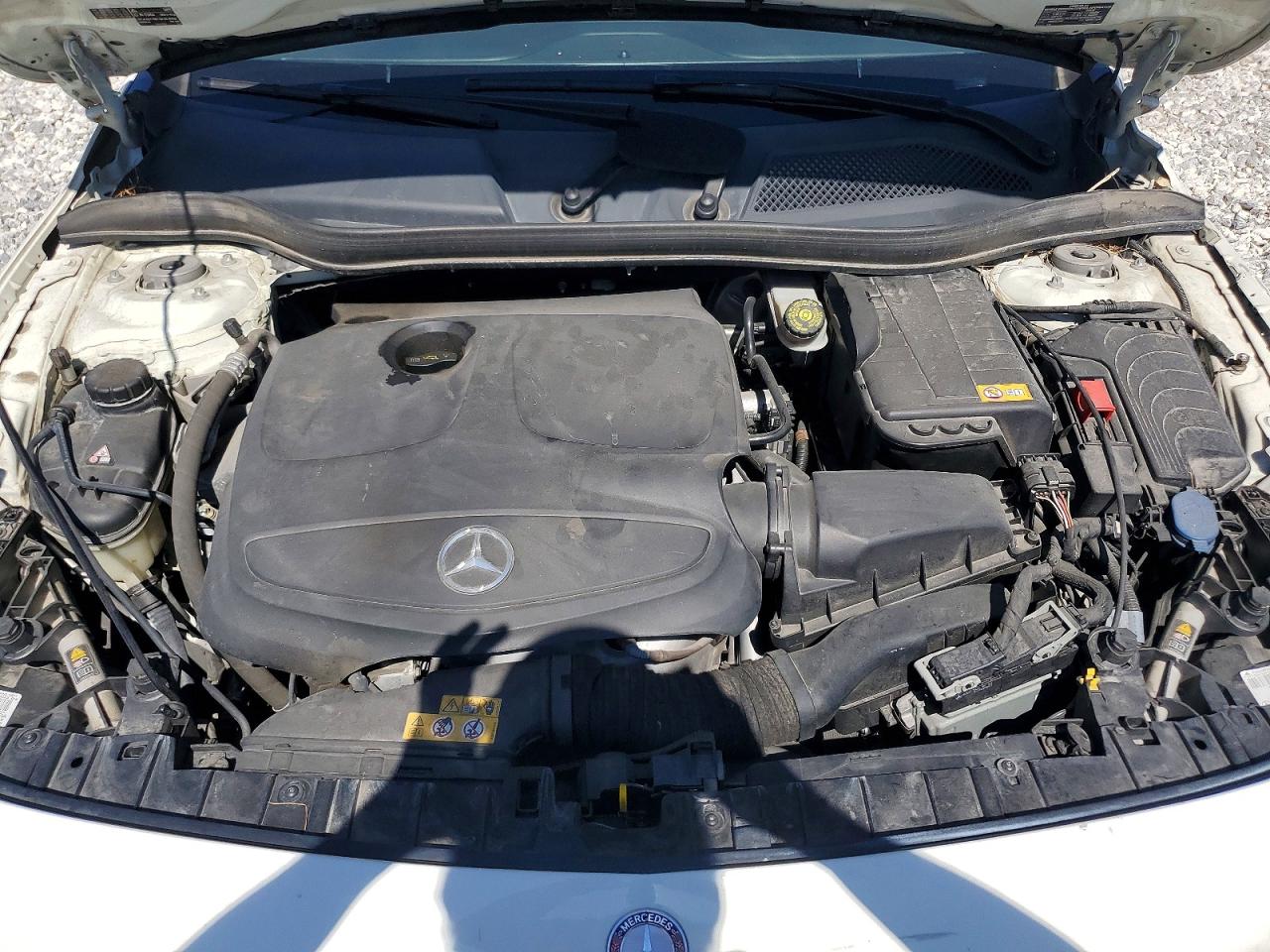 2015 Mercedes-benz Gla 250 White vin: WDCTG4EB7FJ177880