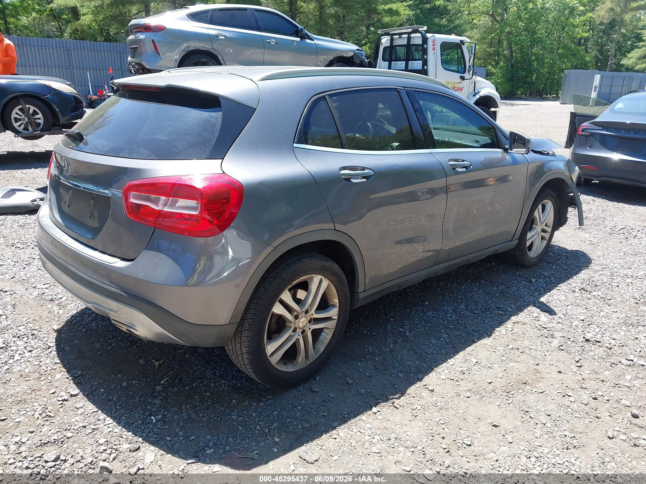 2015 Mercedes-benz Gla 250 Gray vin: WDCTG4EB9FJ178058
