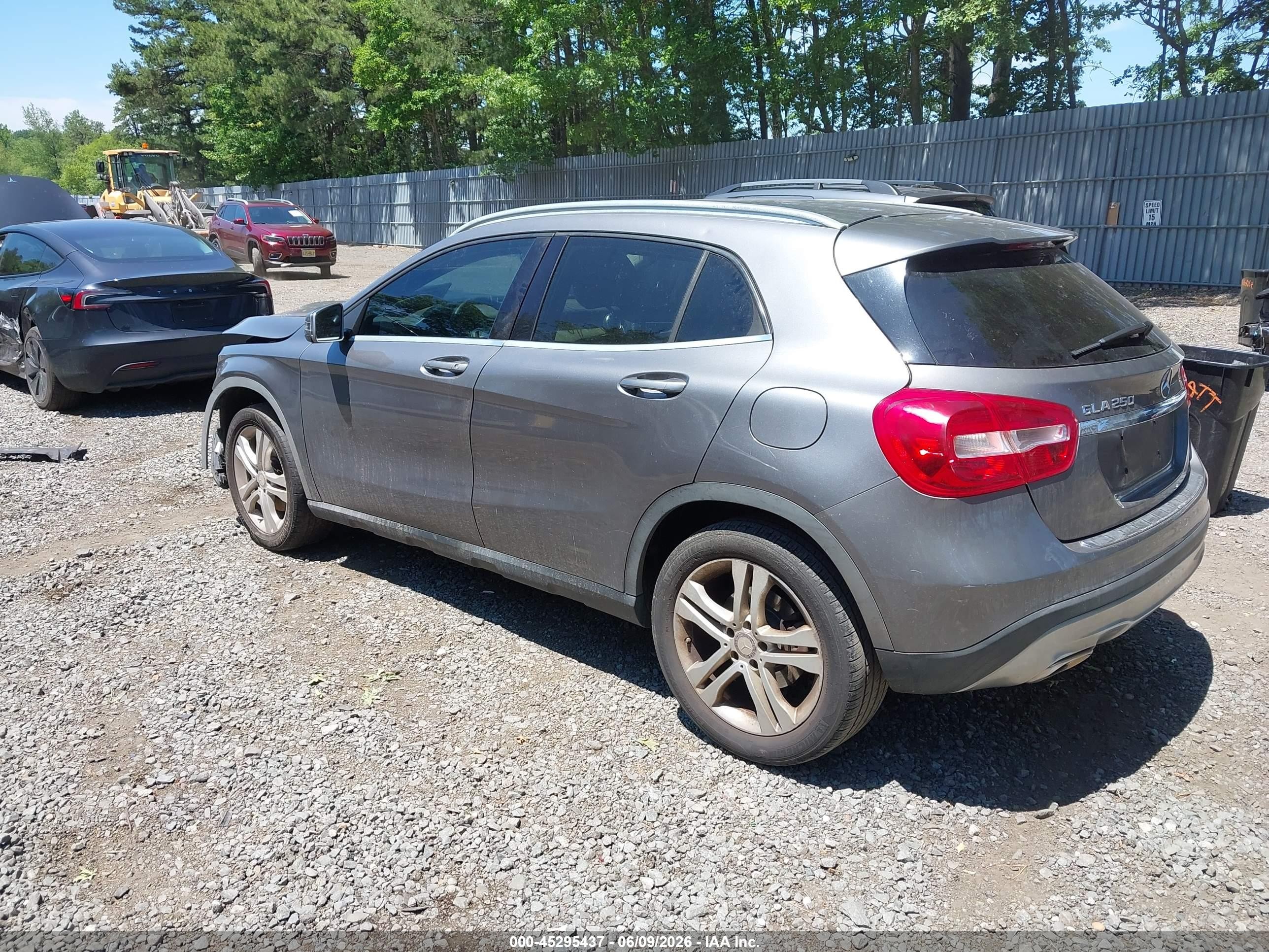 2015 Mercedes-benz Gla 250 Gray vin: WDCTG4EB9FJ178058