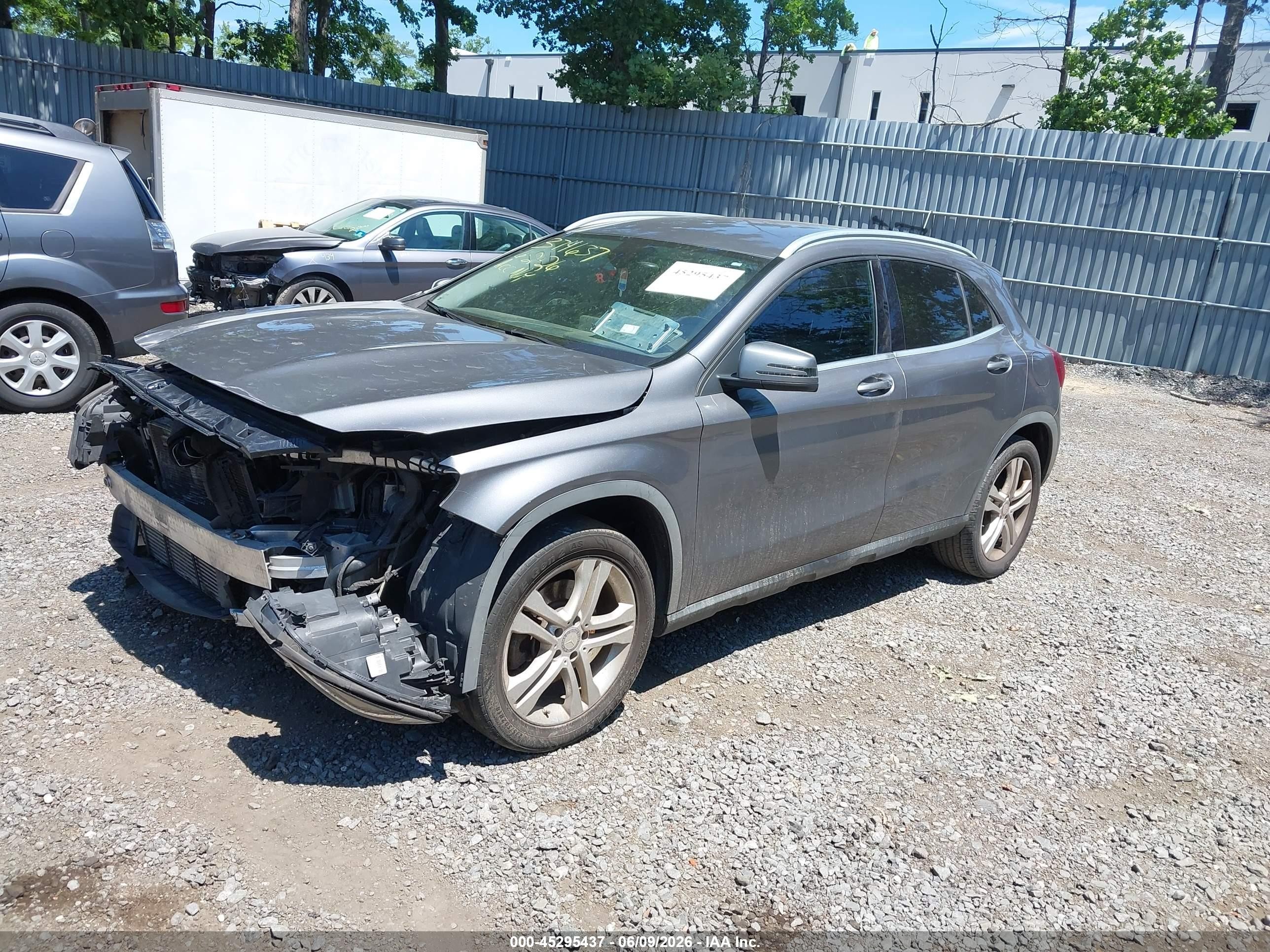 2015 Mercedes-benz Gla 250 Gray vin: WDCTG4EB9FJ178058