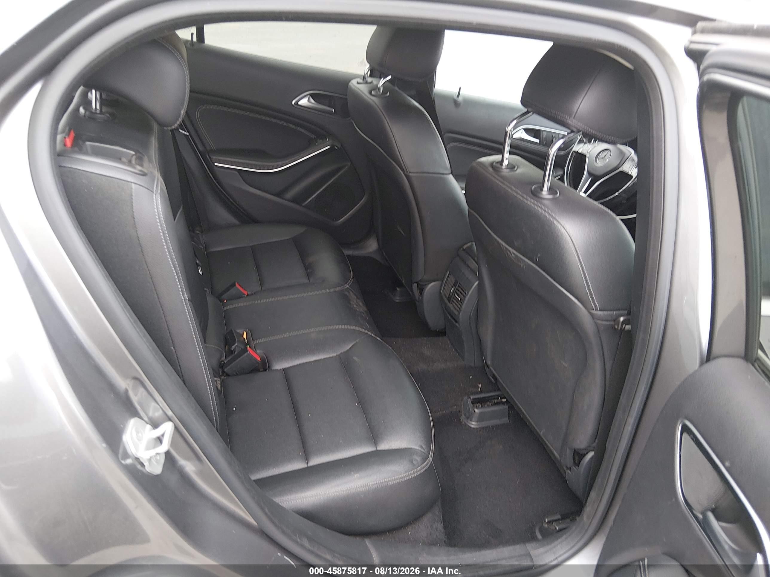 2015 Mercedes-benz Gla 250   Gray vin: WDCTG4EBXFJ132397