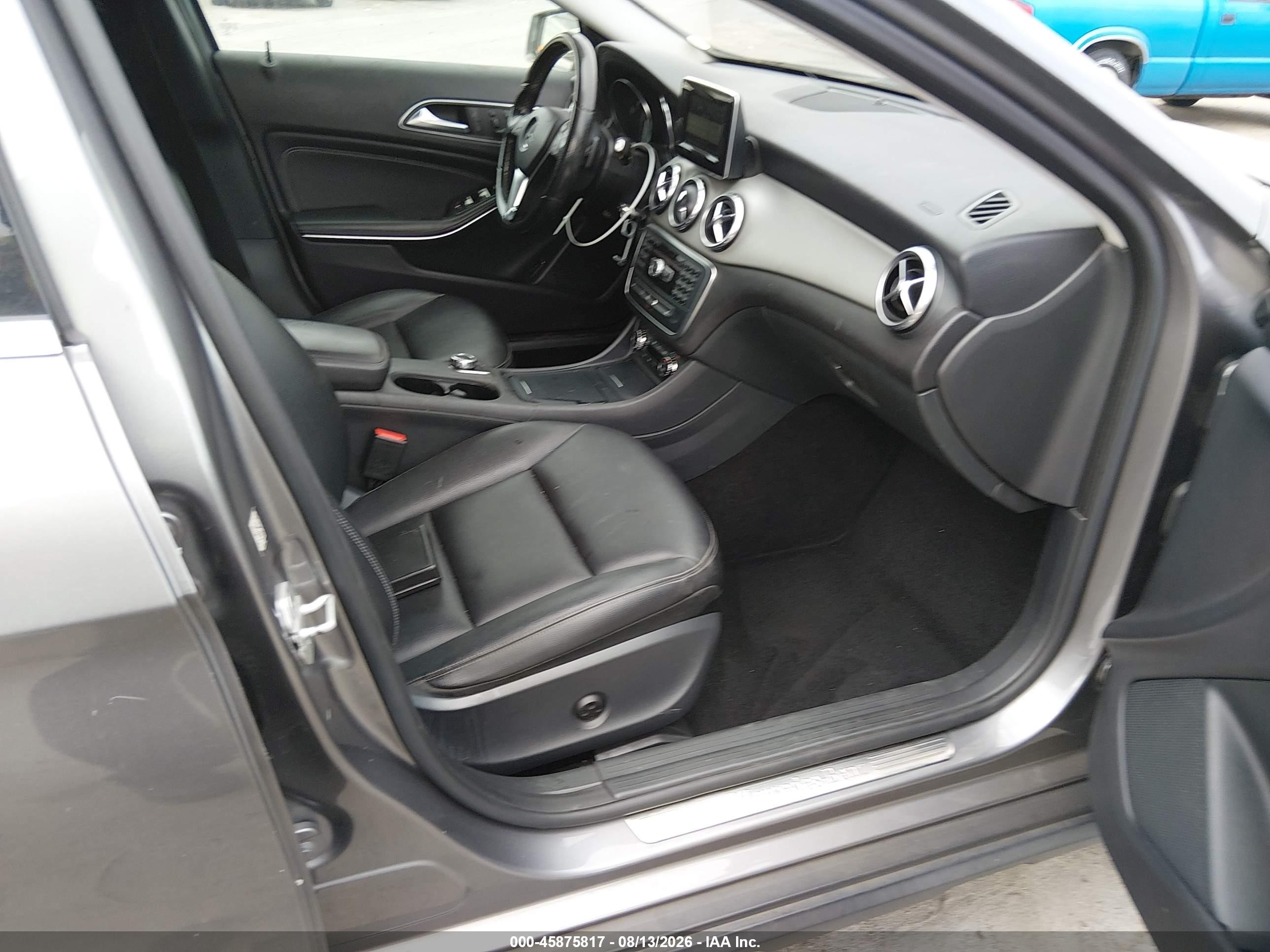 2015 Mercedes-benz Gla 250   Gray vin: WDCTG4EBXFJ132397