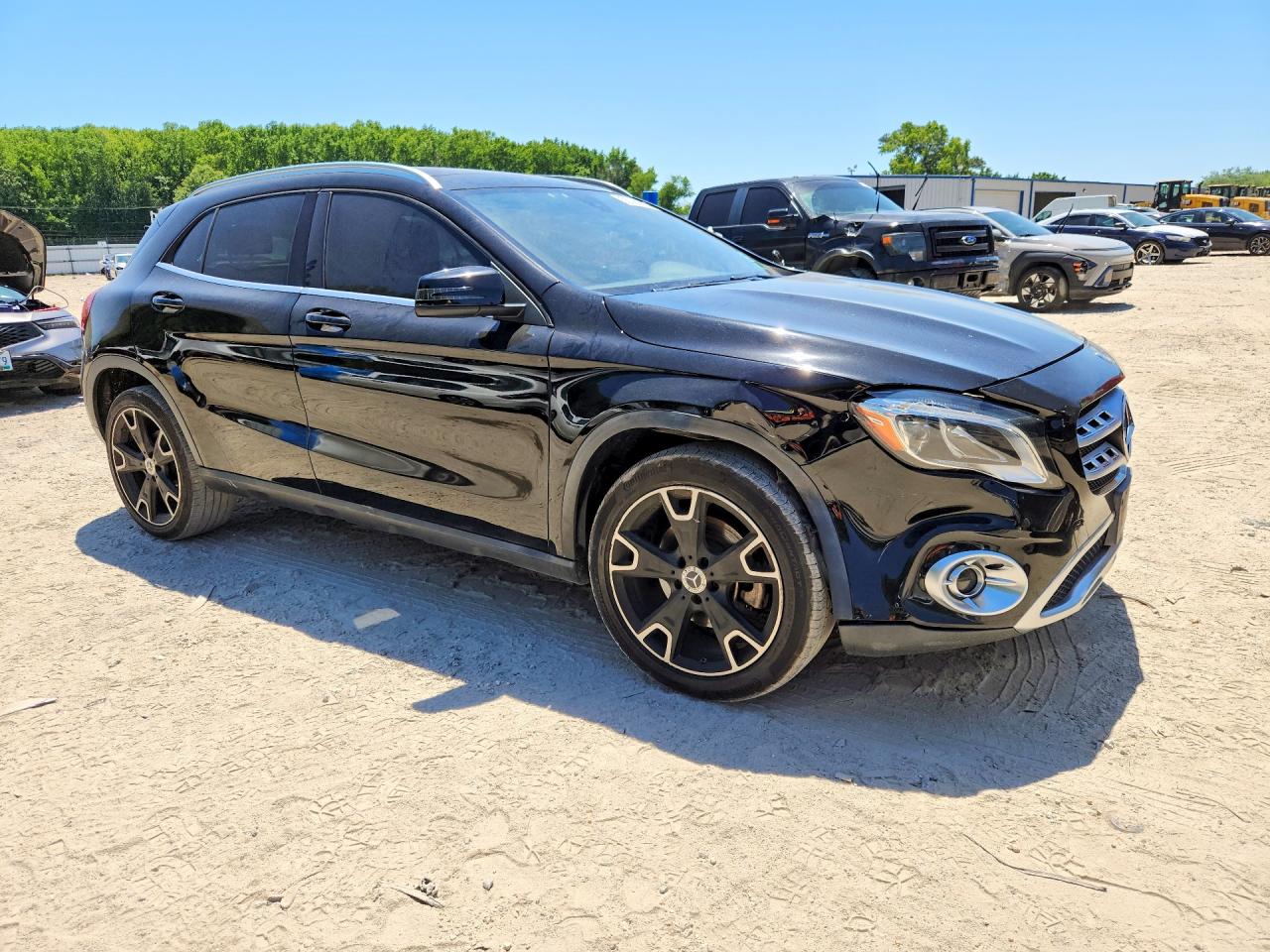 2020 Mercedes-benz Gla 250 Black vin: WDCTG4EBXLJ654555