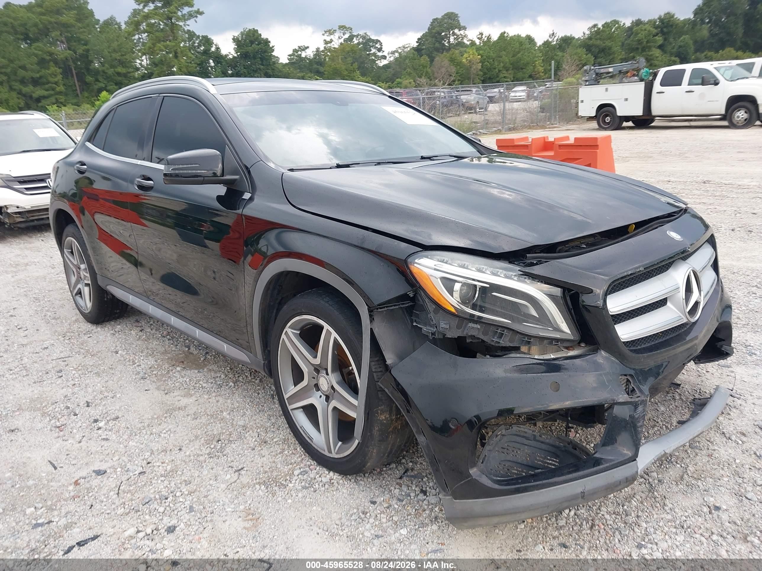 2015 Mercedes-benz Gla 250 4matic Black vin: WDCTG4GB0FJ039546