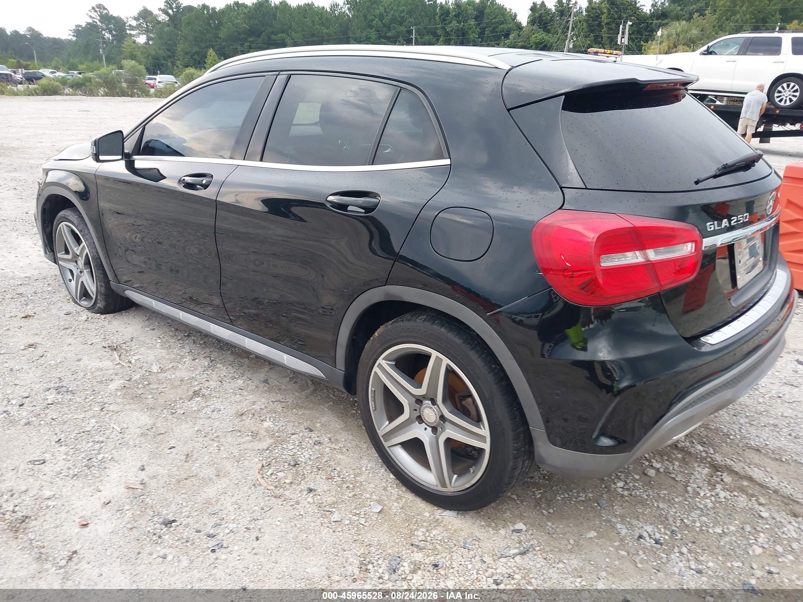 2015 Mercedes-benz Gla 250 4matic Black vin: WDCTG4GB0FJ039546