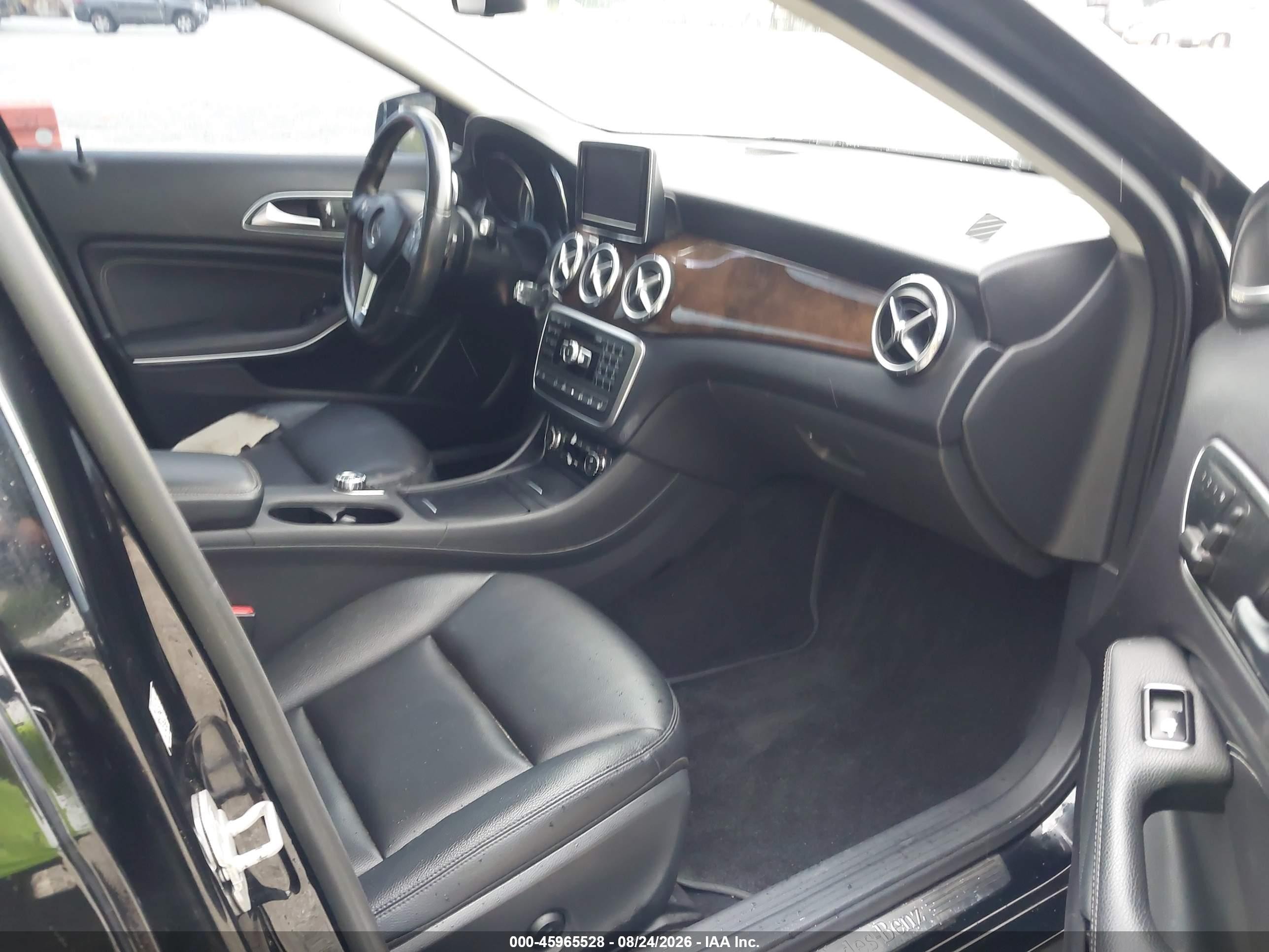 2015 Mercedes-benz Gla 250 4matic Black vin: WDCTG4GB0FJ039546