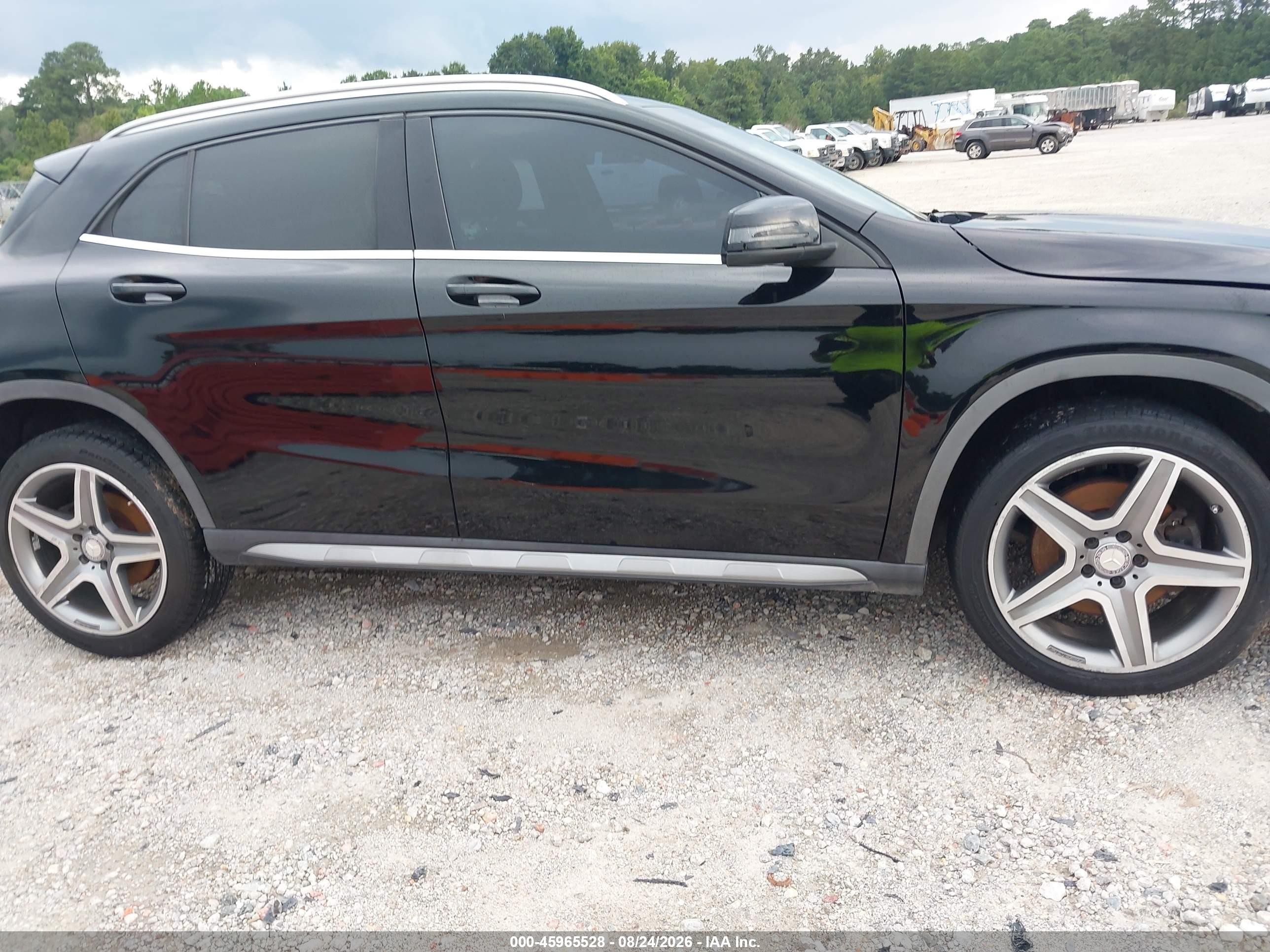 2015 Mercedes-benz Gla 250 4matic Black vin: WDCTG4GB0FJ039546