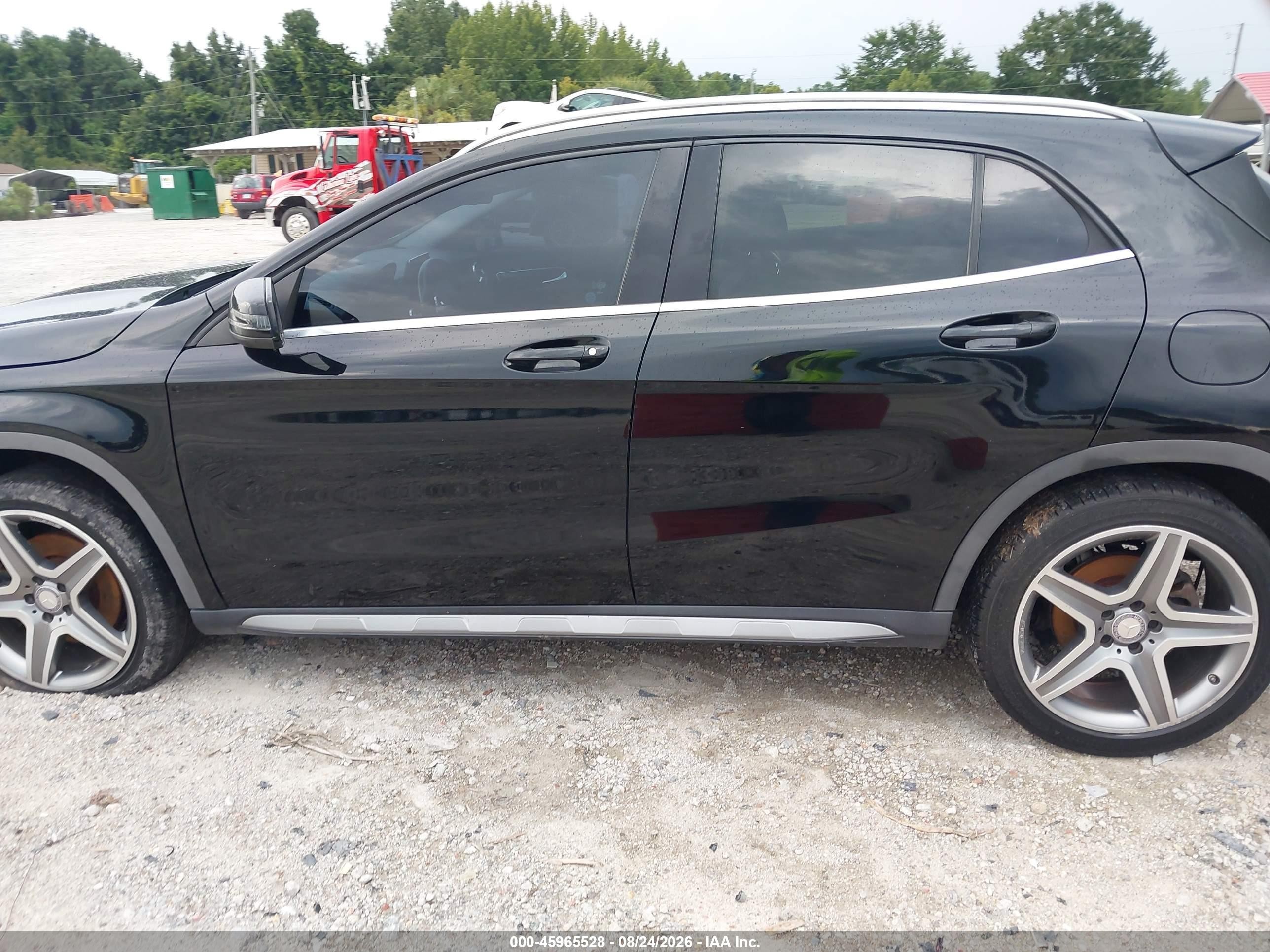 2015 Mercedes-benz Gla 250 4matic Black vin: WDCTG4GB0FJ039546