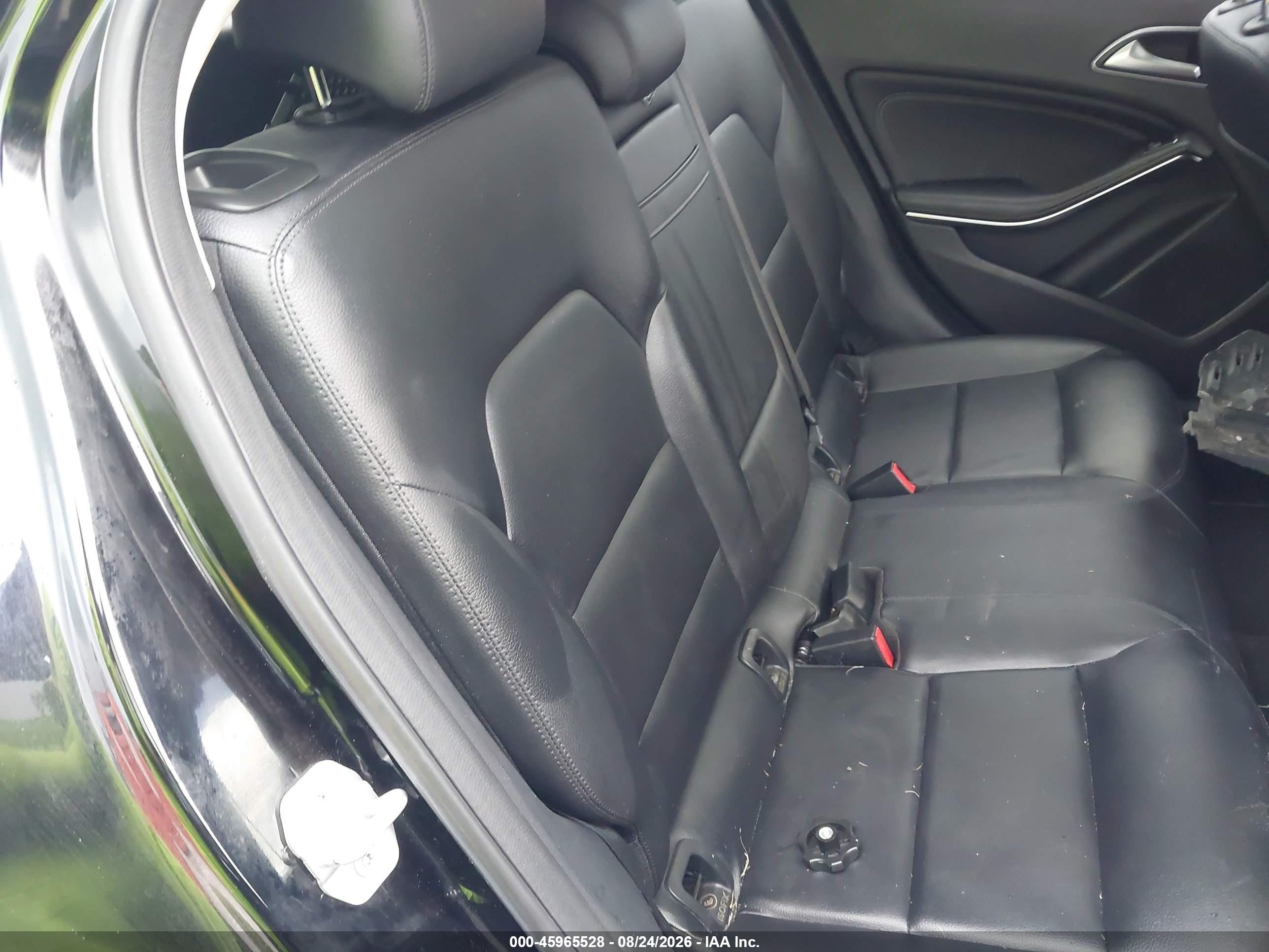 2015 Mercedes-benz Gla 250 4matic Black vin: WDCTG4GB0FJ039546
