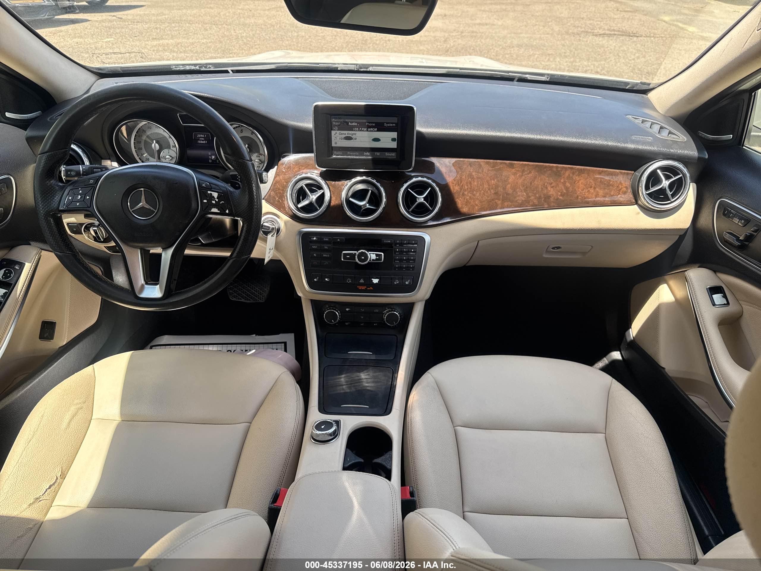 2015 Mercedes-benz Gla 250 4matic White vin: WDCTG4GB0FJ080307