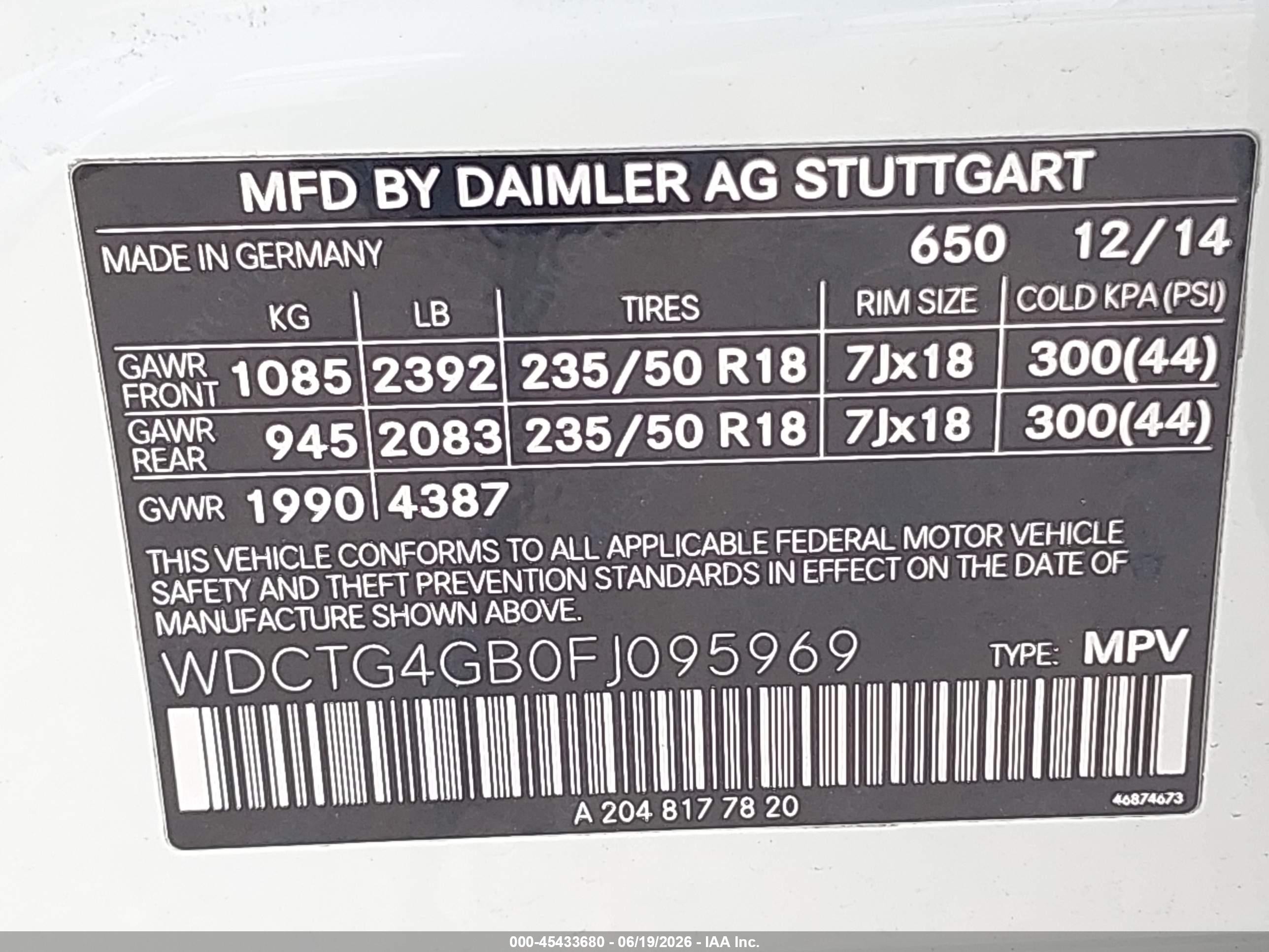2015 Mercedes-benz Gla 250 4matic White vin: WDCTG4GB0FJ095969