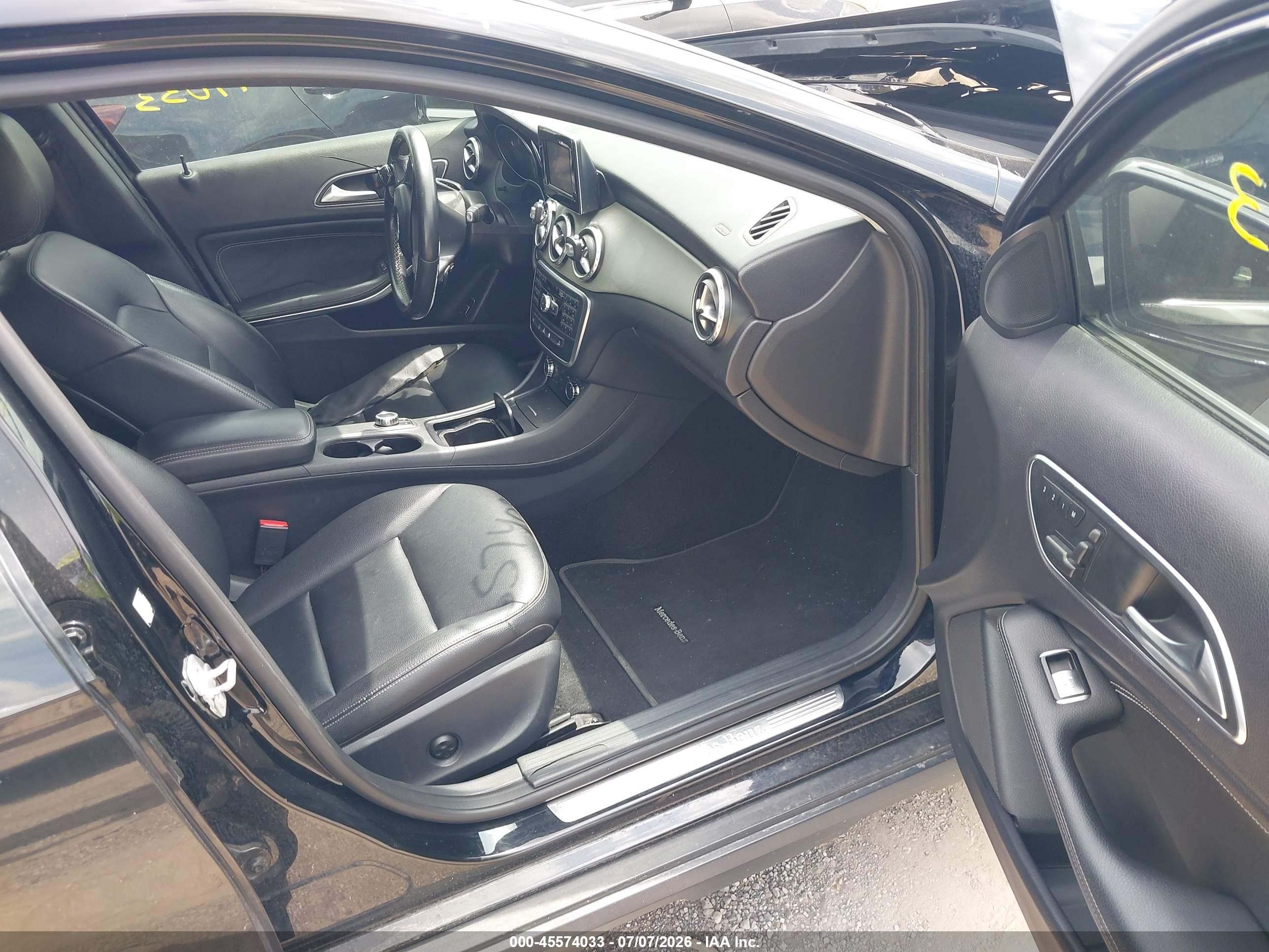 2015 Mercedes-benz Gla 250 4matic Black vin: WDCTG4GB0FJ099181