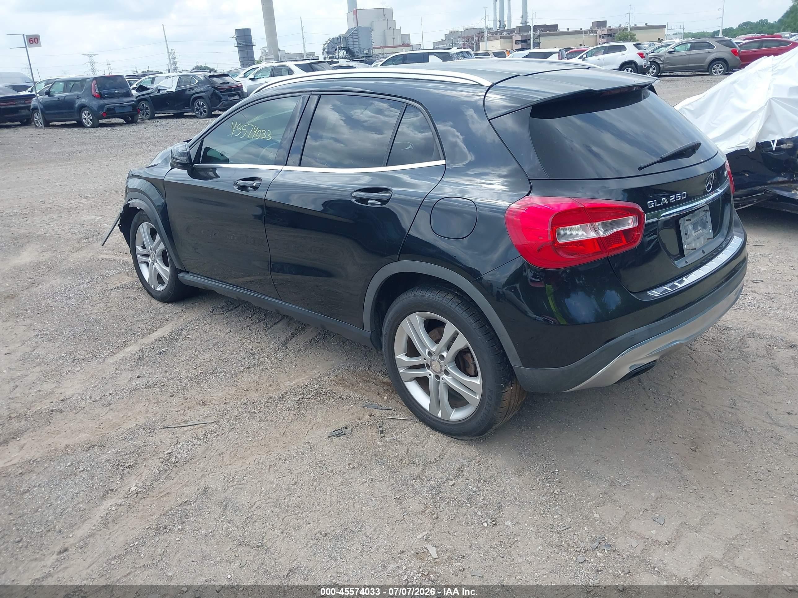 2015 Mercedes-benz Gla 250 4matic Black vin: WDCTG4GB0FJ099181