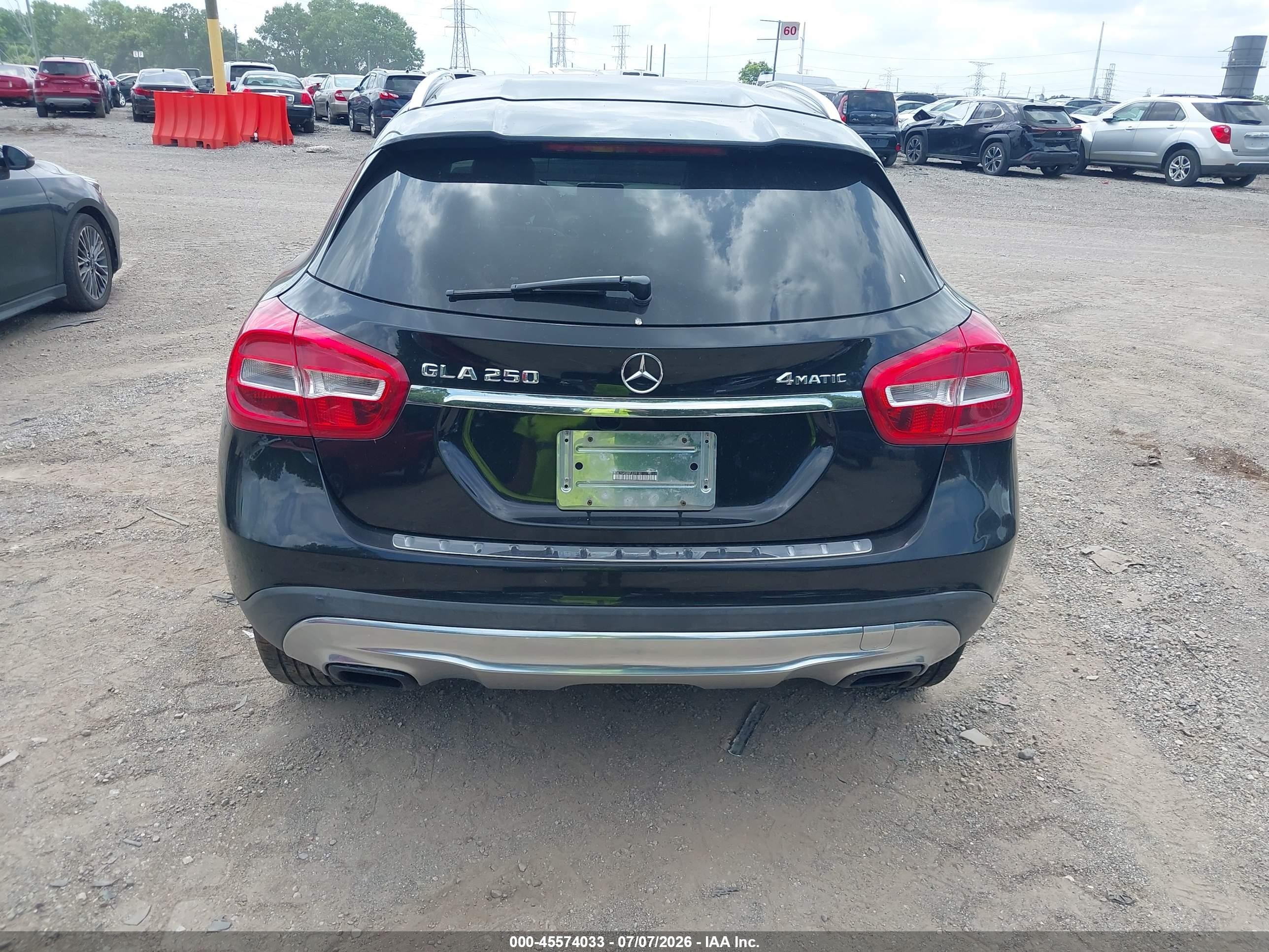 2015 Mercedes-benz Gla 250 4matic Black vin: WDCTG4GB0FJ099181