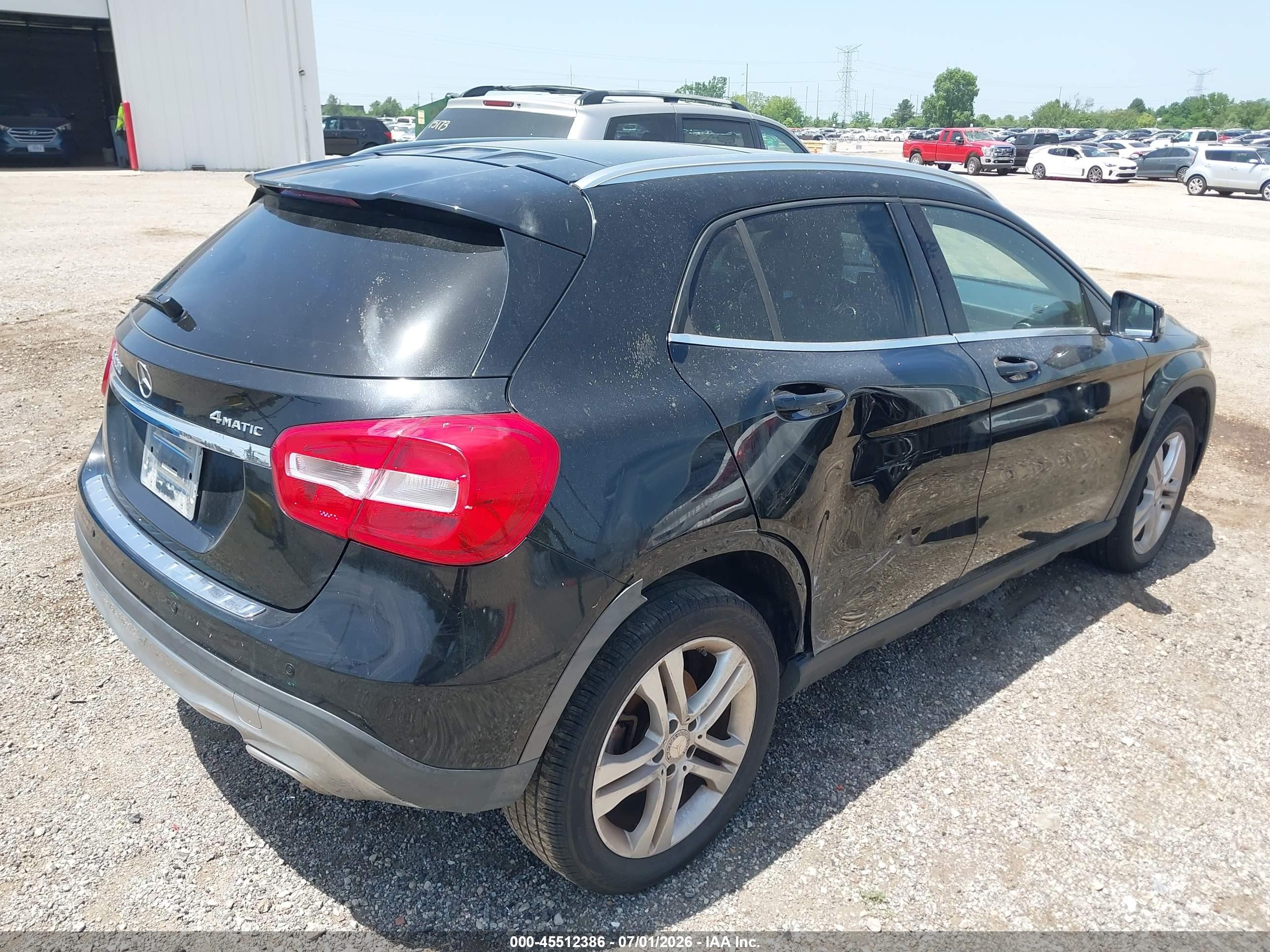 2015 Mercedes-benz Gla 250 4matic Черный vin: WDCTG4GB0FJ128064
