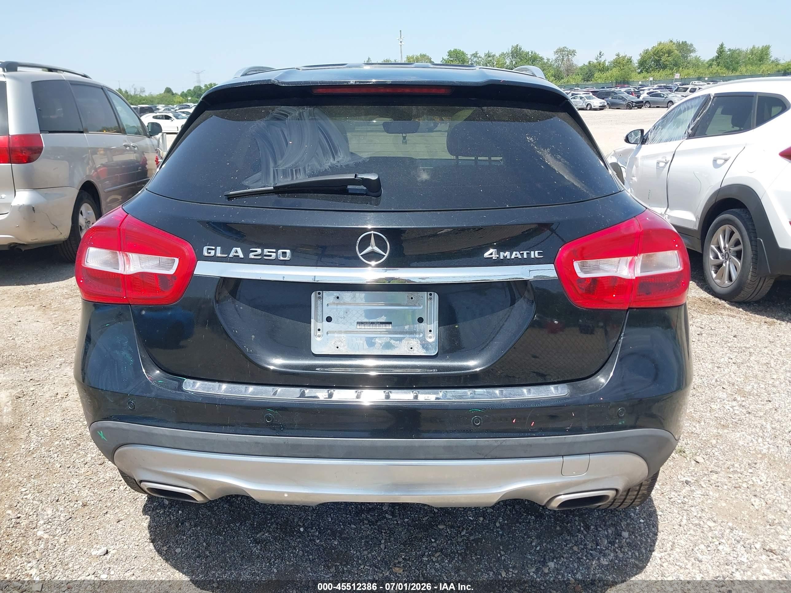 2015 Mercedes-benz Gla 250 4matic Черный vin: WDCTG4GB0FJ128064