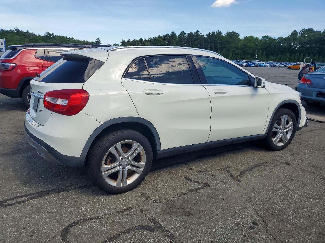 2015 Mercedes-benz Gla 250 4matic White vin: WDCTG4GB0FJ142644