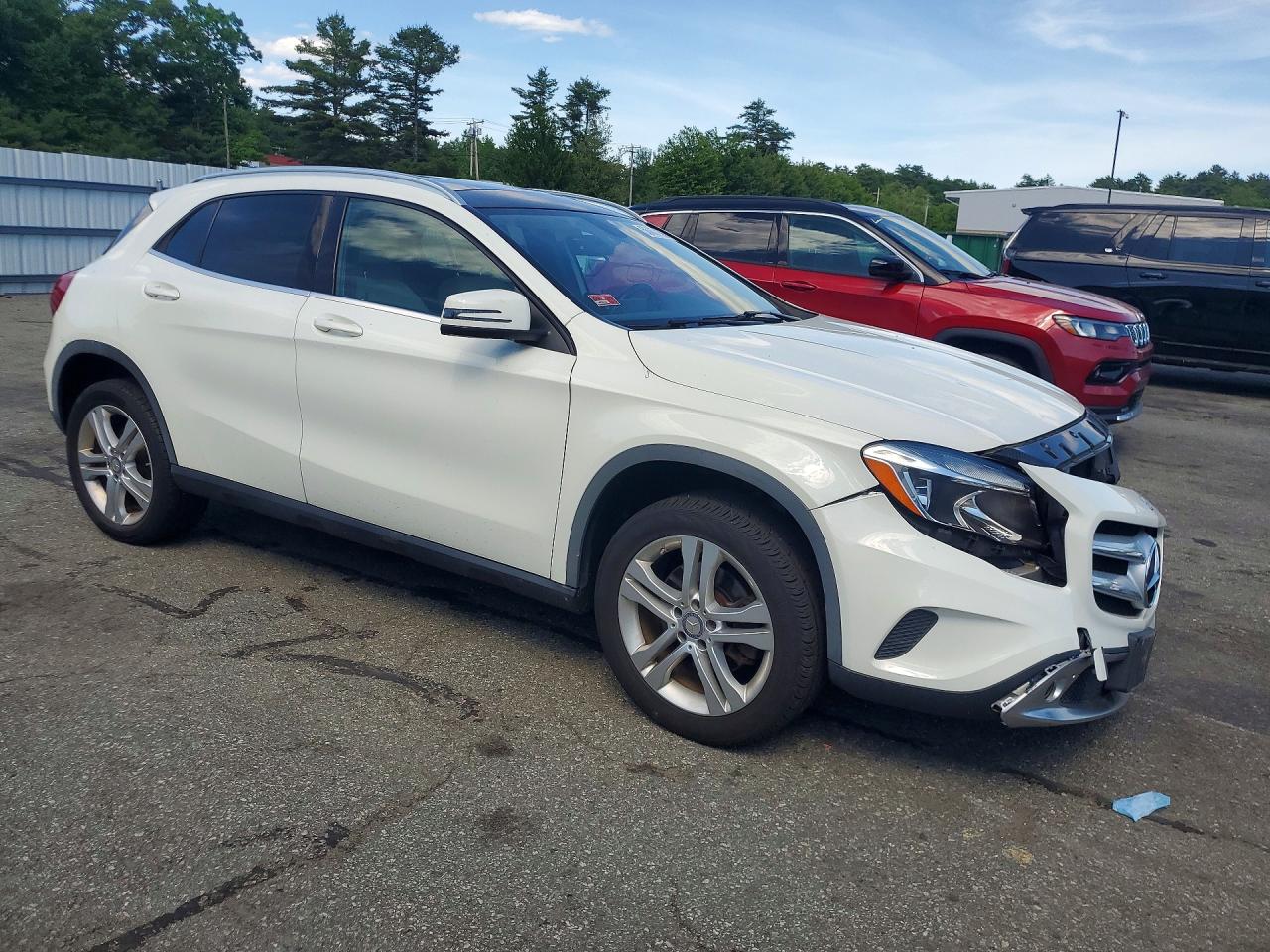 2015 Mercedes-benz Gla 250 4matic White vin: WDCTG4GB0FJ142644