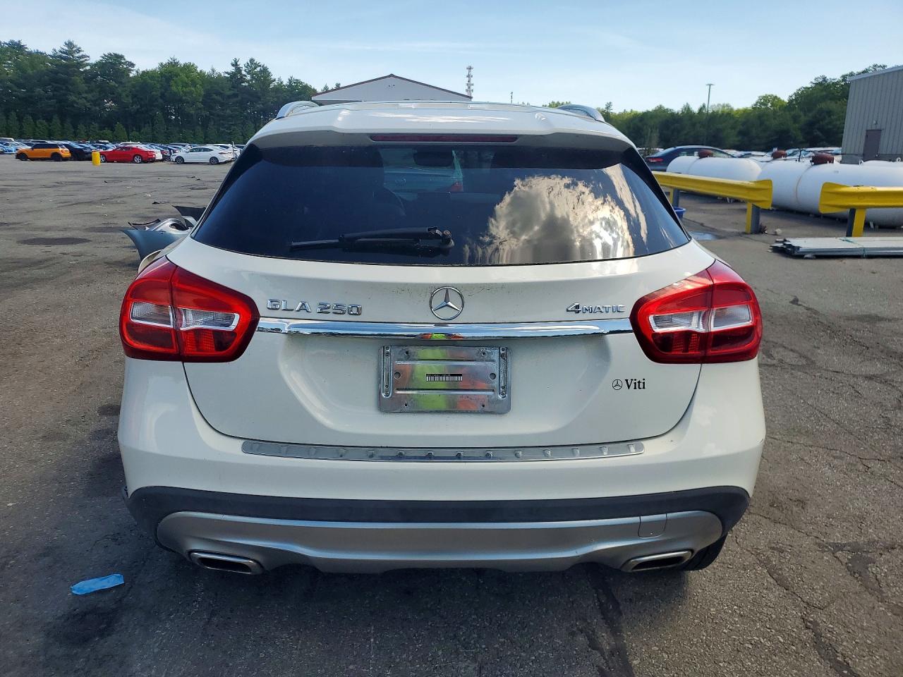 2015 Mercedes-benz Gla 250 4matic White vin: WDCTG4GB0FJ142644