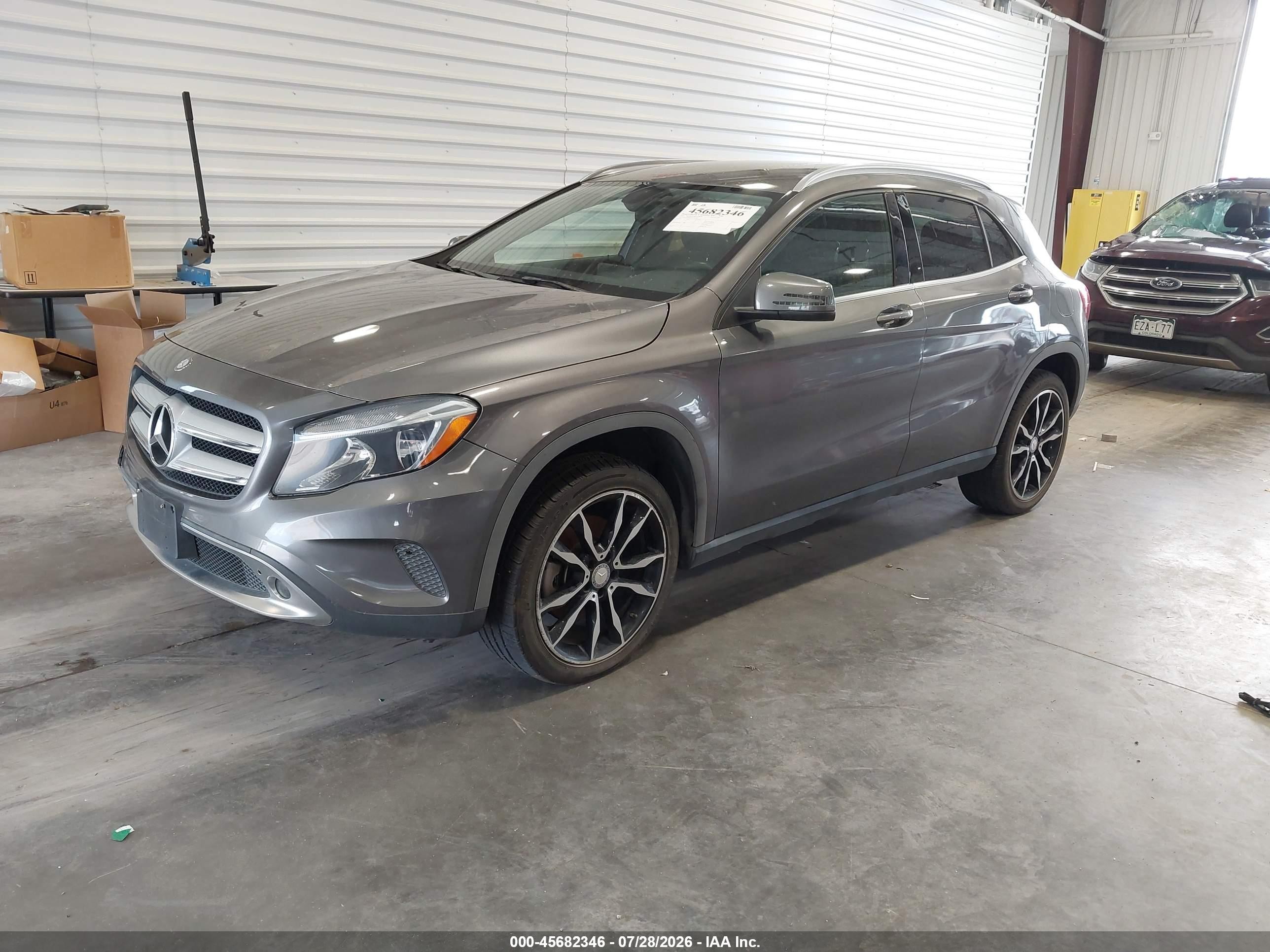 2015 Mercedes-benz Gla 250 4matic Серый vin: WDCTG4GB0FJ148668