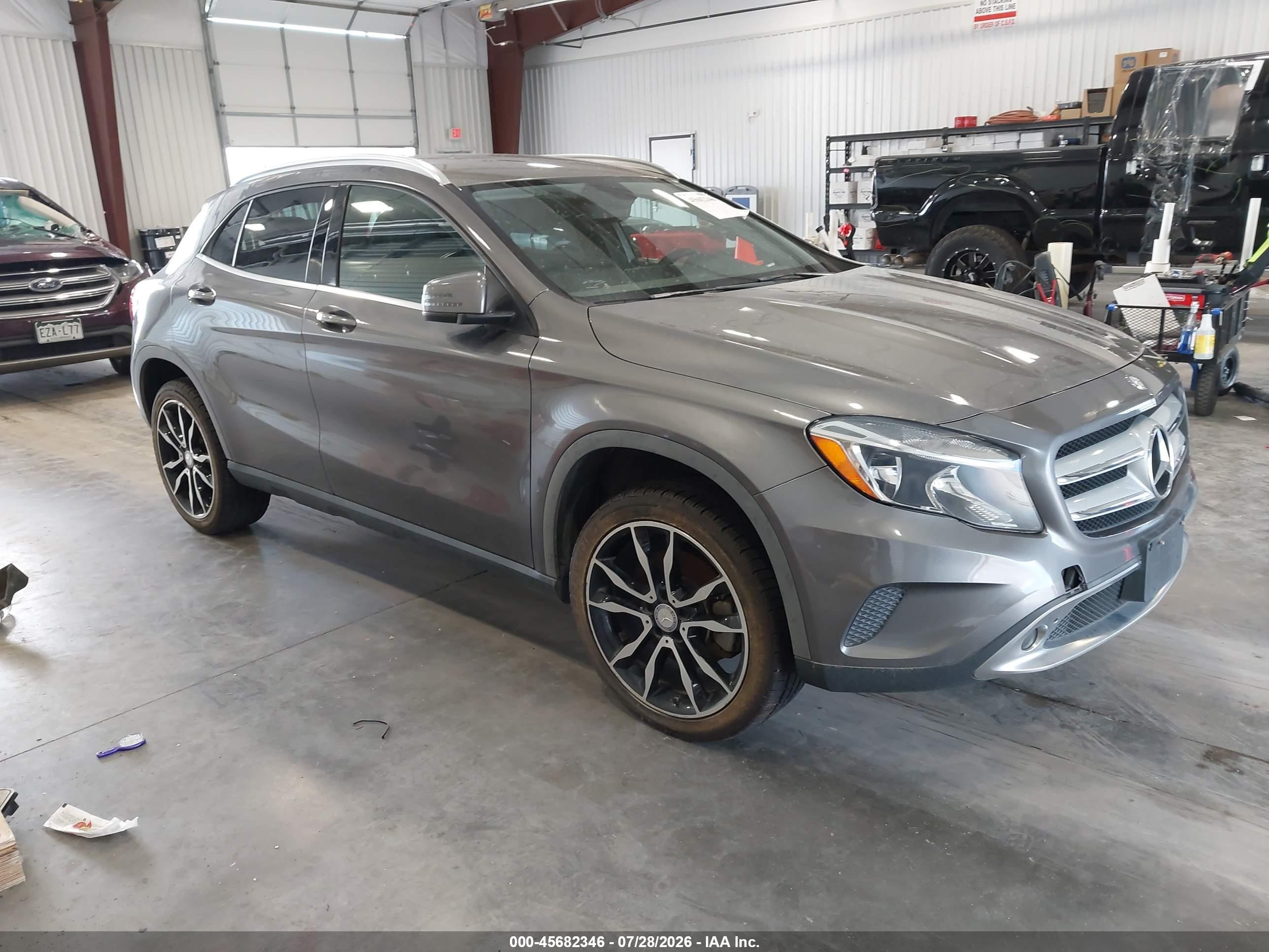 2015 Mercedes-benz Gla 250 4matic Gray vin: WDCTG4GB0FJ148668