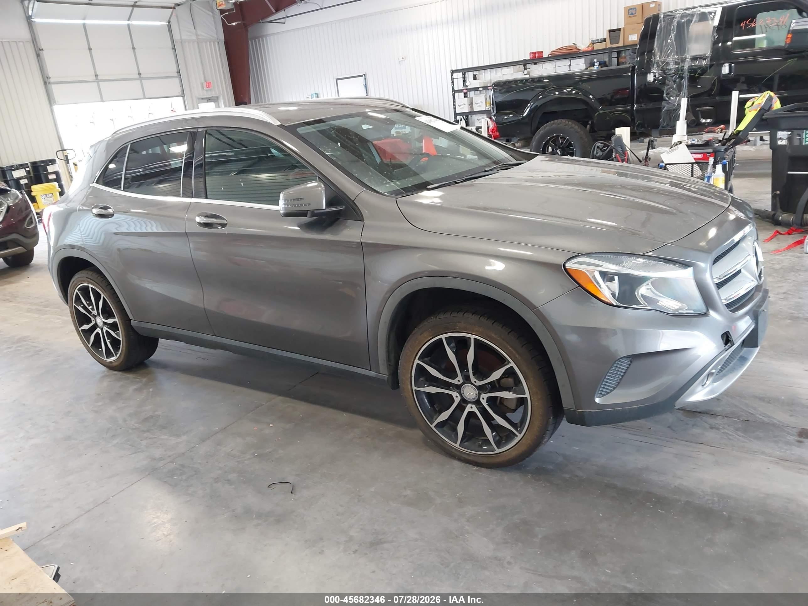 2015 Mercedes-benz Gla 250 4matic Серый vin: WDCTG4GB0FJ148668