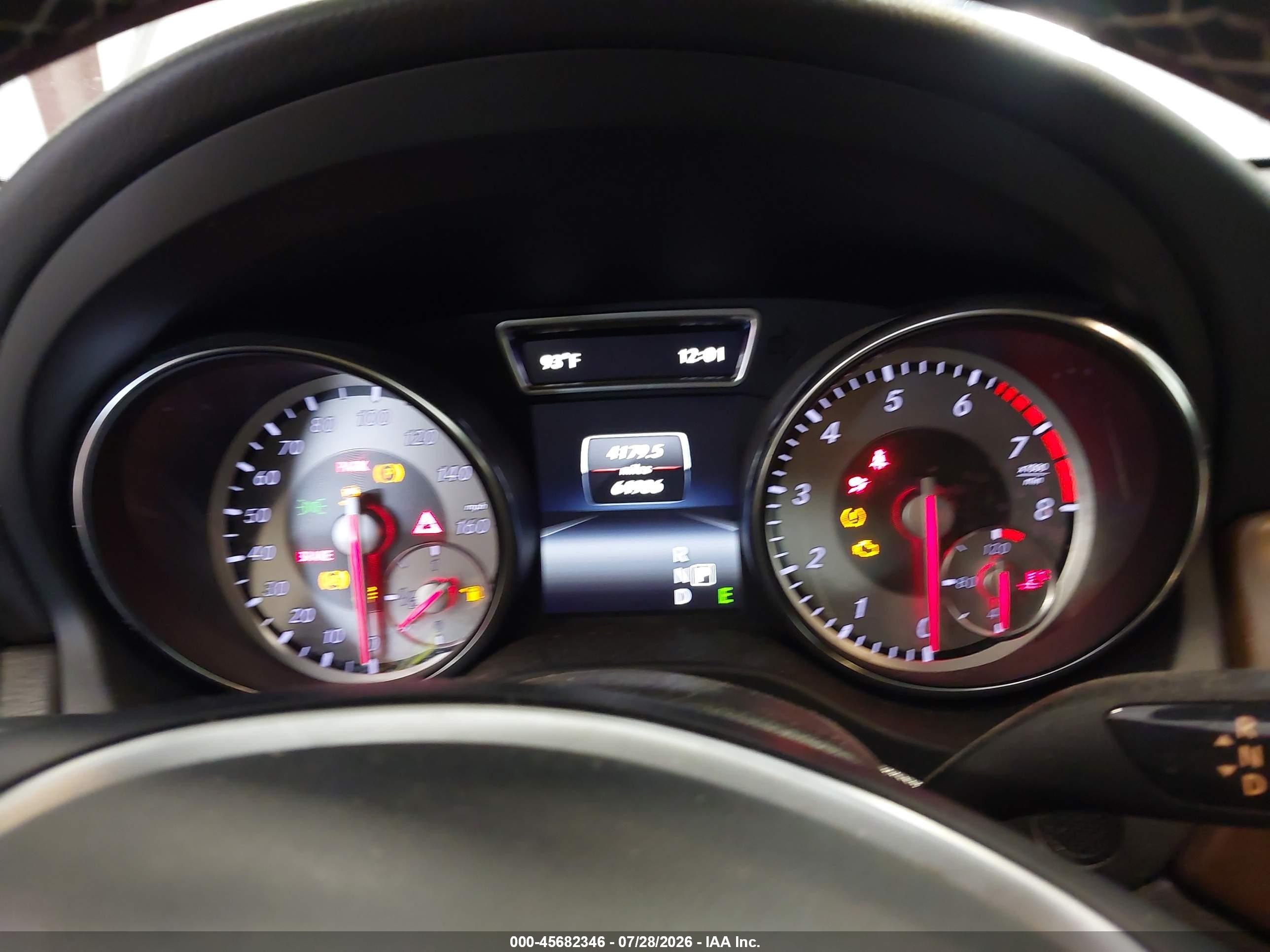 2015 Mercedes-benz Gla 250 4matic Серый vin: WDCTG4GB0FJ148668