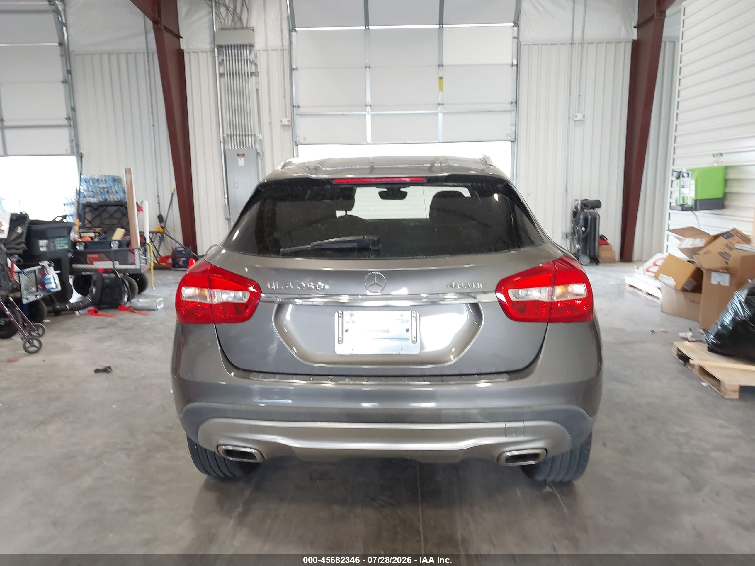 2015 Mercedes-benz Gla 250 4matic Серый vin: WDCTG4GB0FJ148668