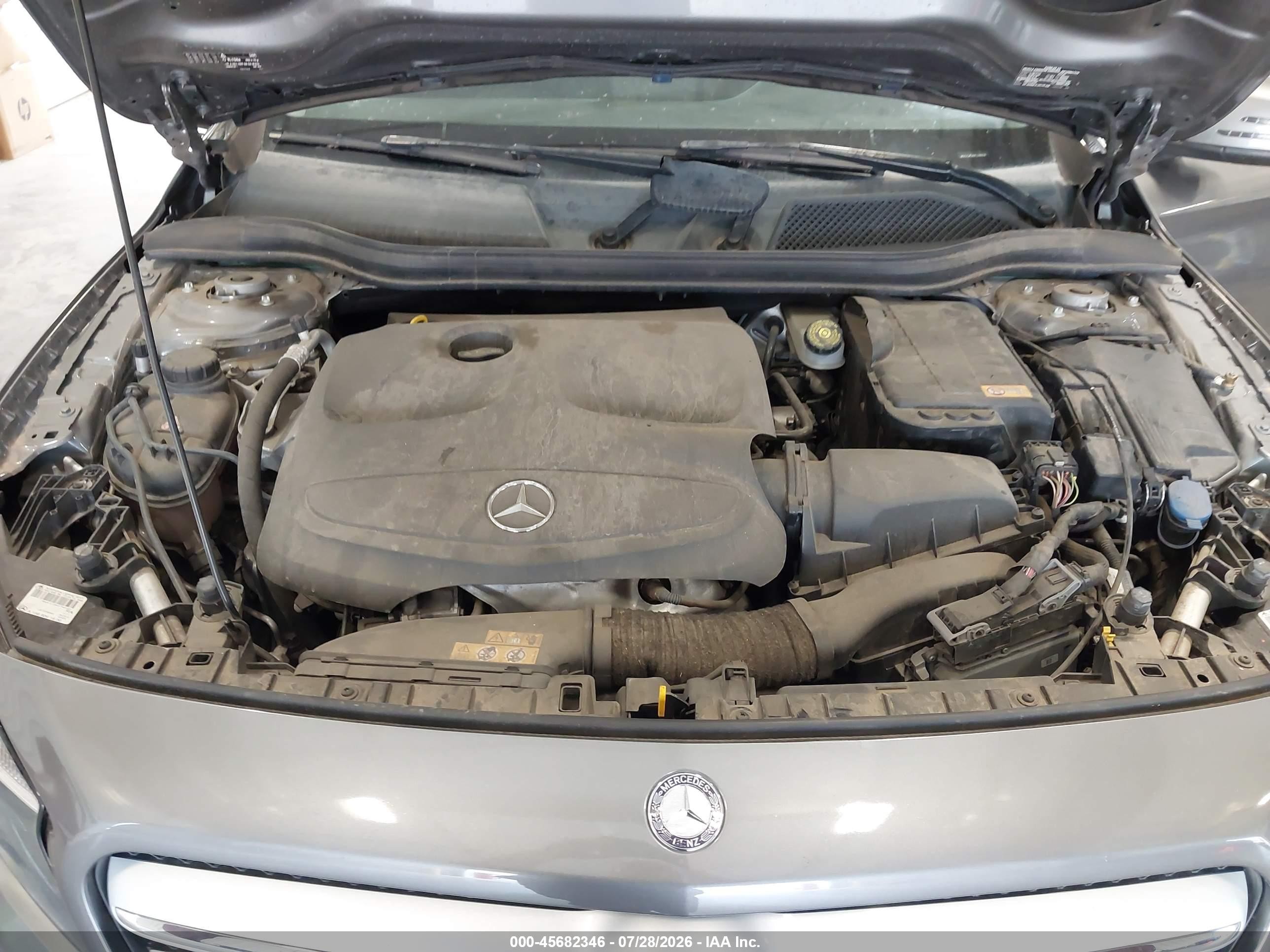 2015 Mercedes-benz Gla 250 4matic Серый vin: WDCTG4GB0FJ148668