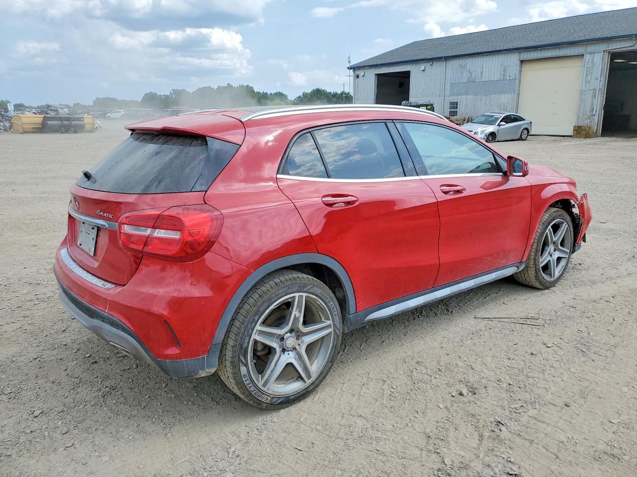 2015 Mercedes-benz Gla 250 4matic Red vin: WDCTG4GB0FJ167365