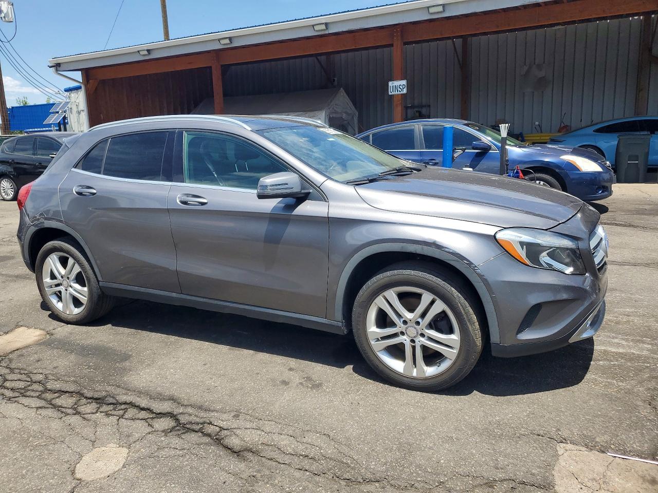2015 Mercedes-benz Gla 250 4matic Серый vin: WDCTG4GB0FJ182836